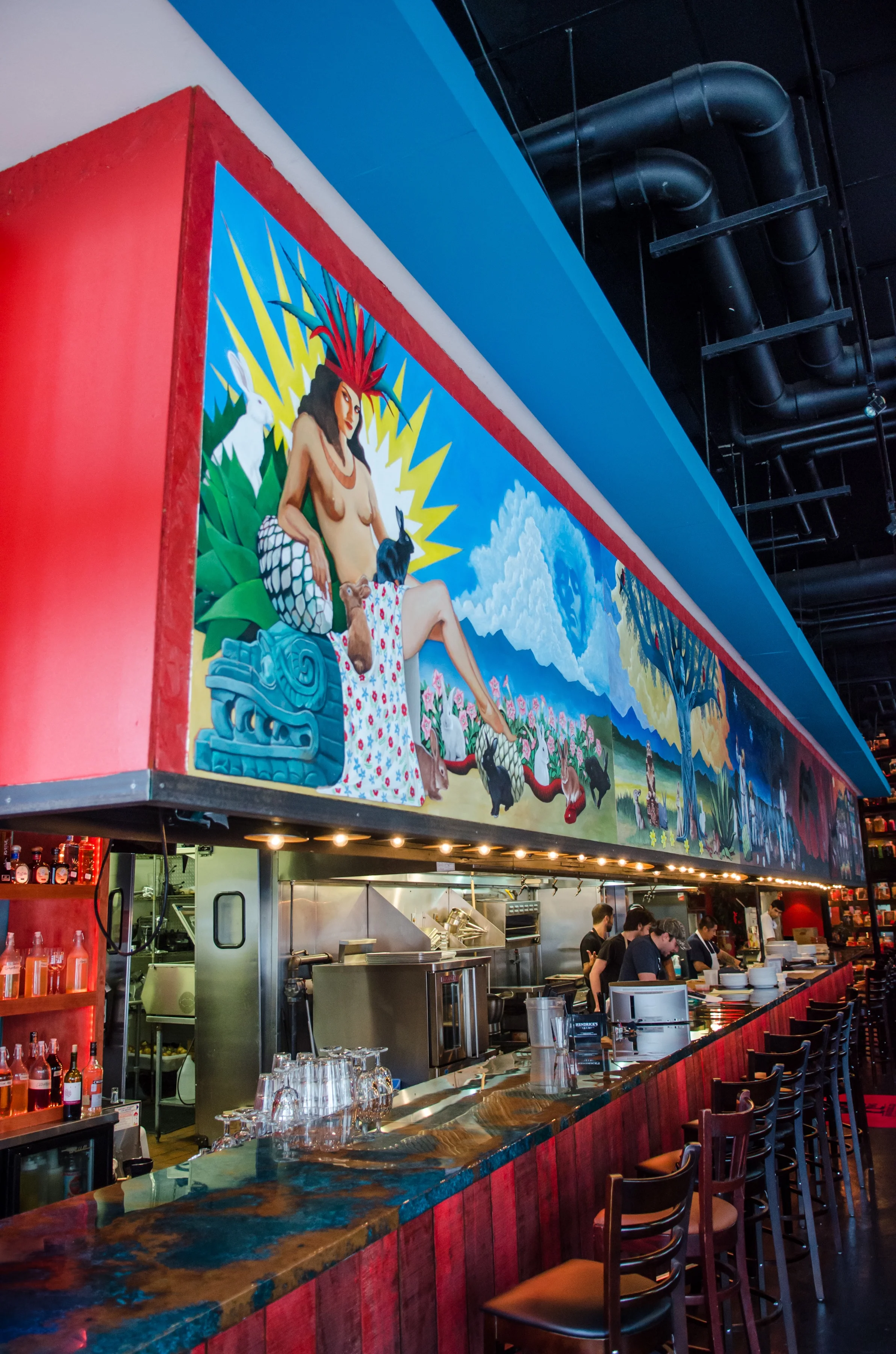 El Big Bad bar top