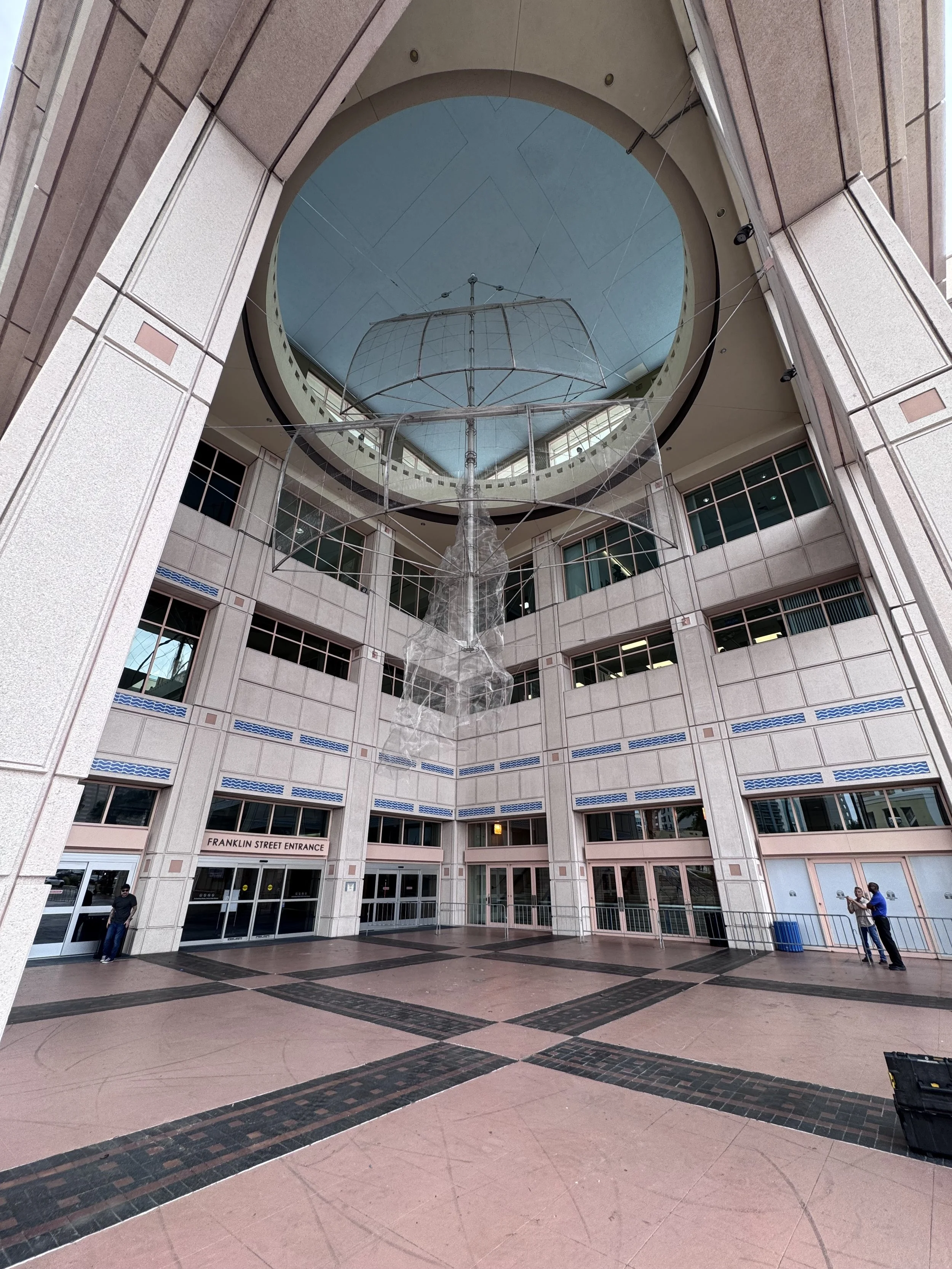 Fabrication and Installation of Kipp Kobayashi -  WHEN SMOKE RISES in Tampa Florida