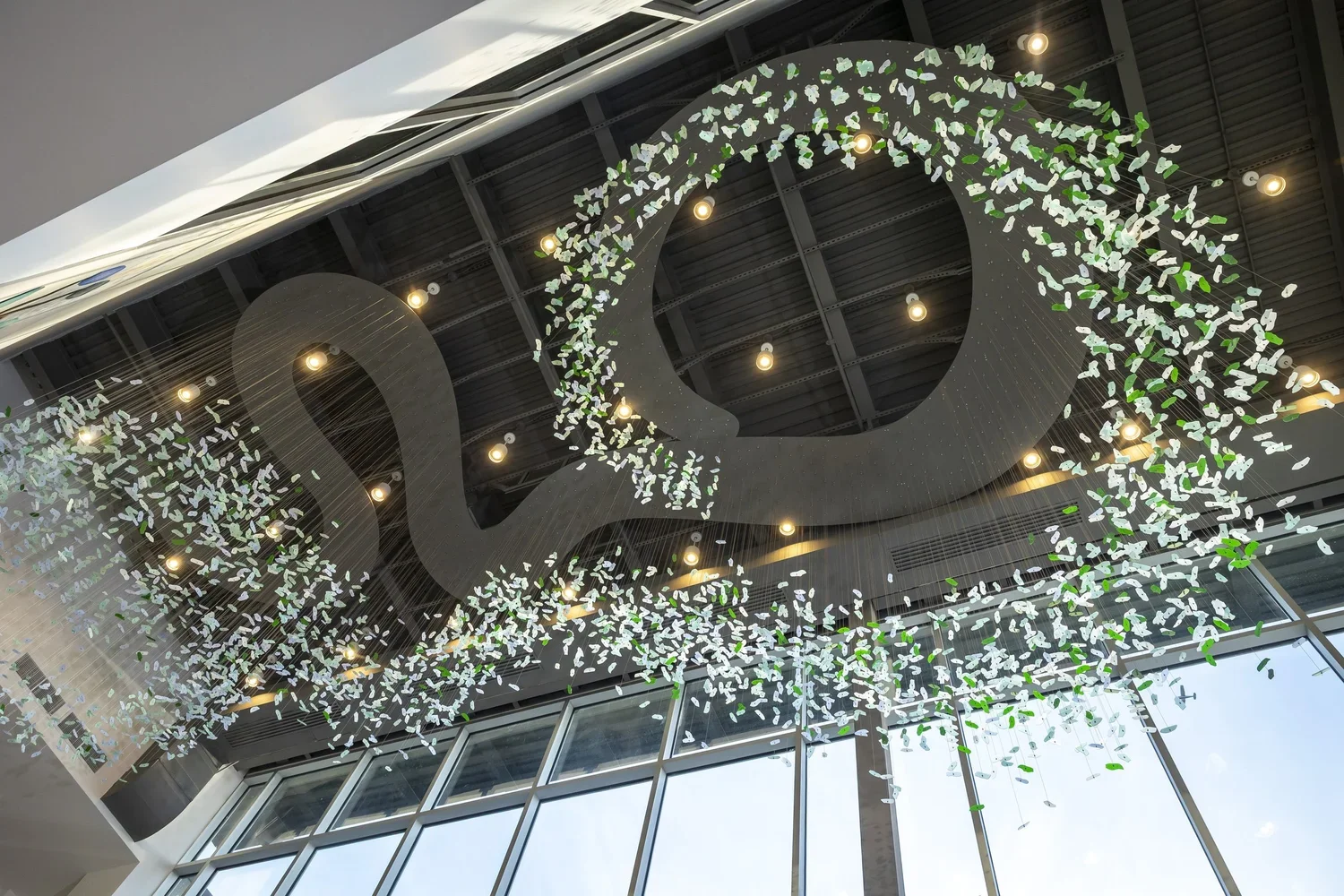 Installation of ZEPHYR -  Shane + Peter Allbritton, Protolab Architects in Conroe Texas (Photography: Annie Mulligan)