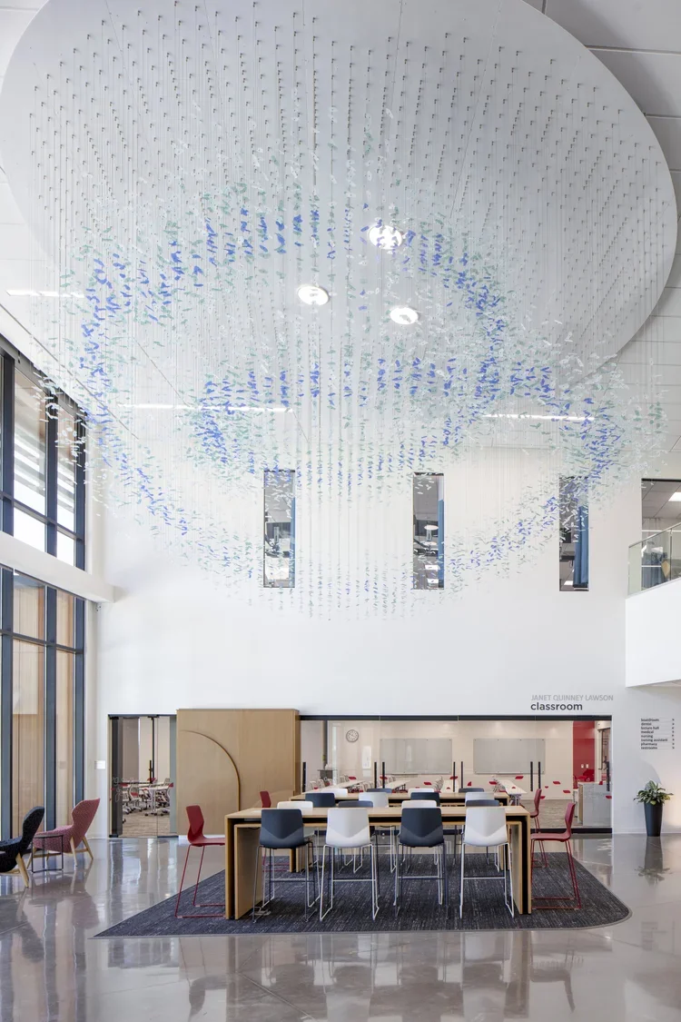 Installation of HEALIX - Shane + Peter Allbritton , Protolab Architects in Logan Utah (Photography: Paul Richter)