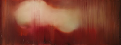  Lover, 2011: Oil on wood panel, 22" x 60"