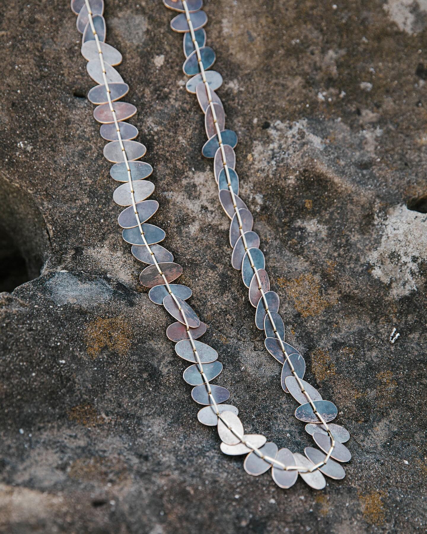 The Long Lief Necklace by Laura Lienhard is a perfect layering piece for any occasion. Shibuichi is a Japanese alloy of silver and copper, creating varying shades within the metal, accented here with 18k yellow gold. 

CALIFORNIA LOVE SONG featuring 