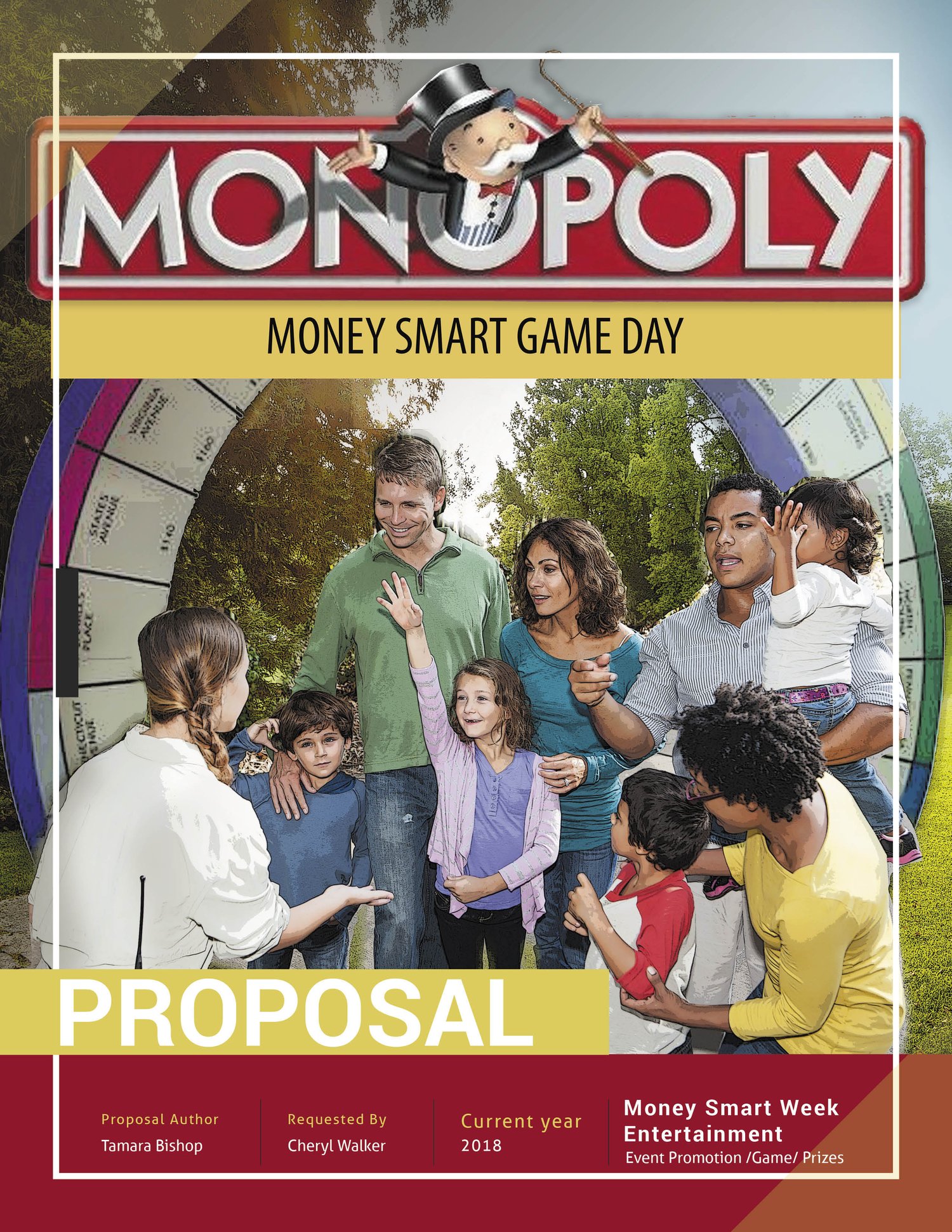 The United Way® Money Smart Monopoly — Tamara Bishop Design