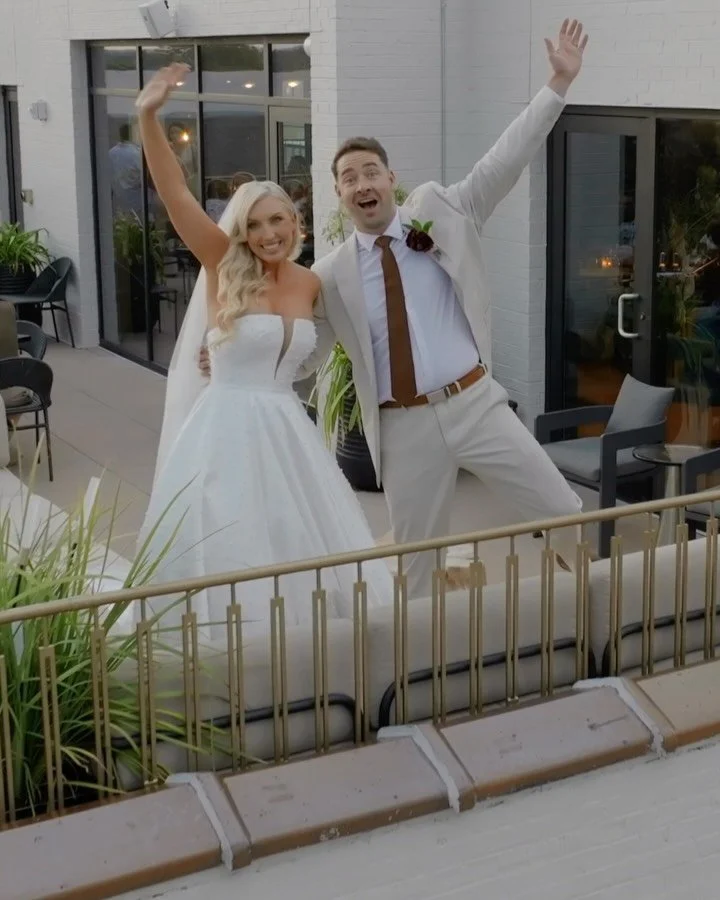 THE SISKS! 🤍 Married yesterday at The Hotel Monroe. 

HMU @nelarougellc 
Photo + Video @jansenweddings 
Design, florals, planning @briannabeltondesign 
Dress @allurebridals 
DJ @mattcalhoun 
Cake @socialbitesconfections 
Venue @thehotelmonroe