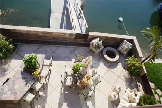 Downstairs Patio