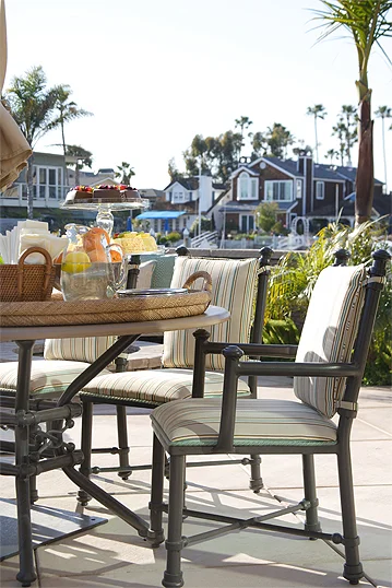 Downstairs Patio Dining Table