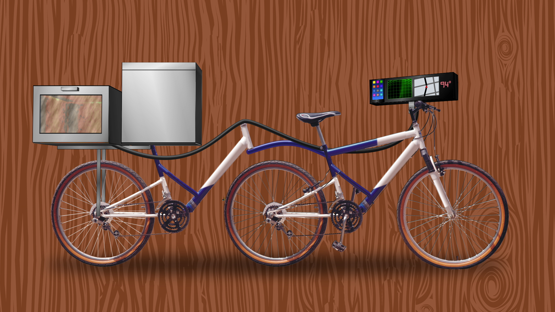 Papa John's Pizza Bike