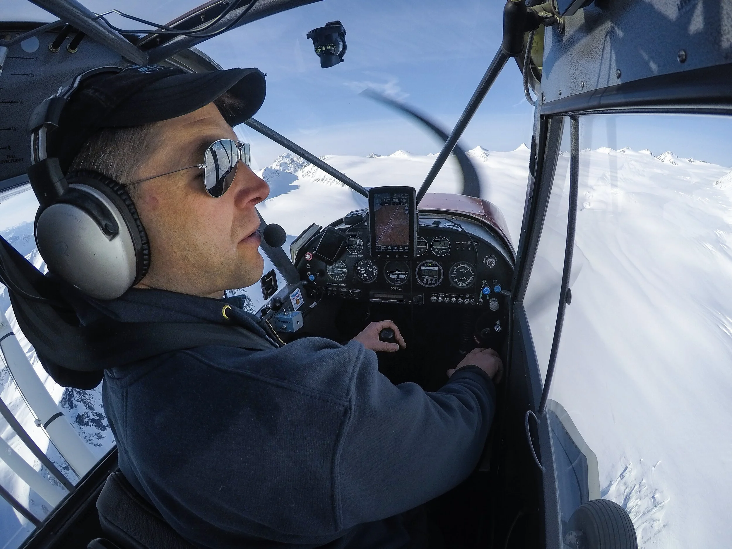 Alaskan bush pilot Matt Keller