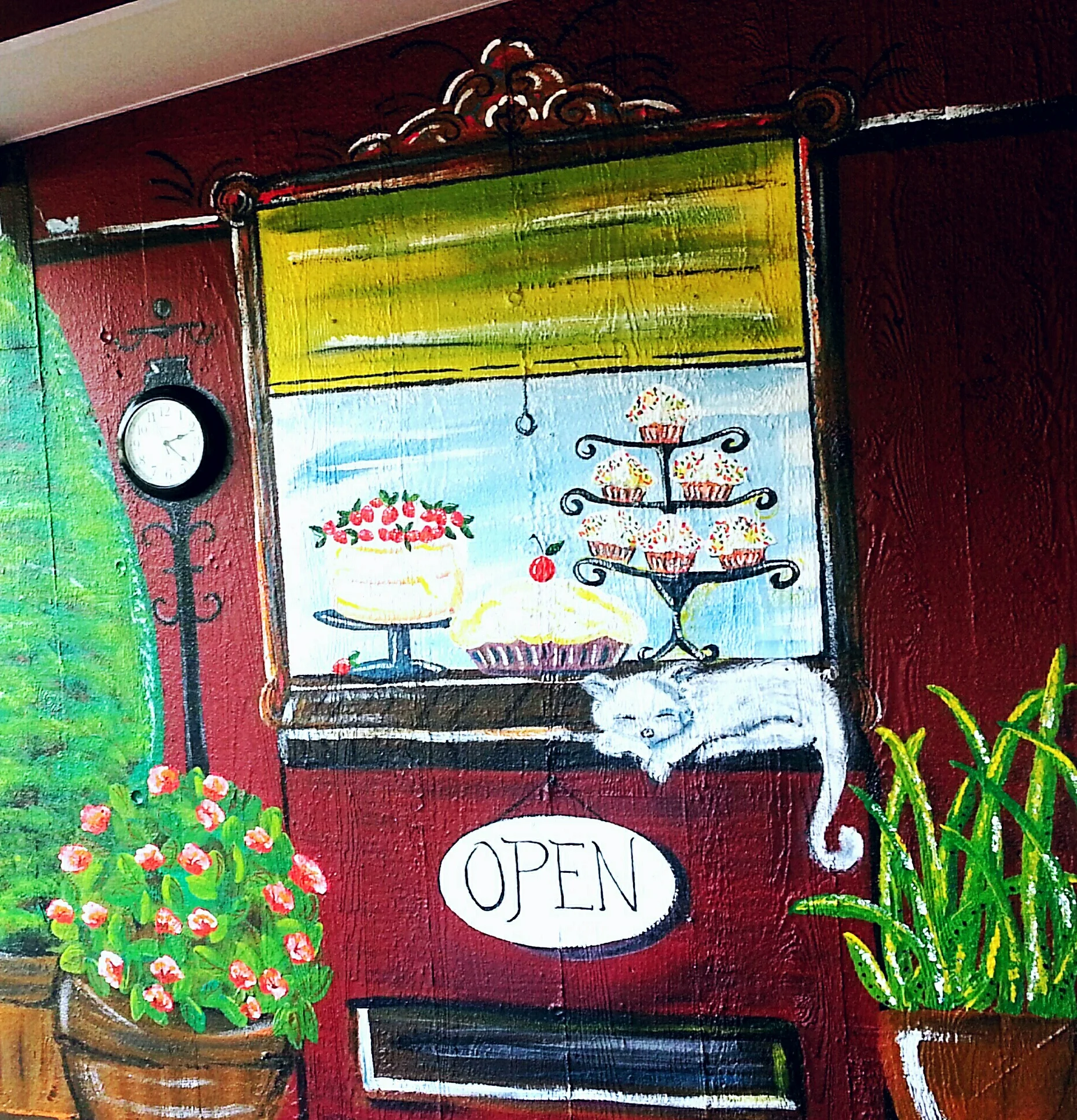 Detail of Mural at Parkway