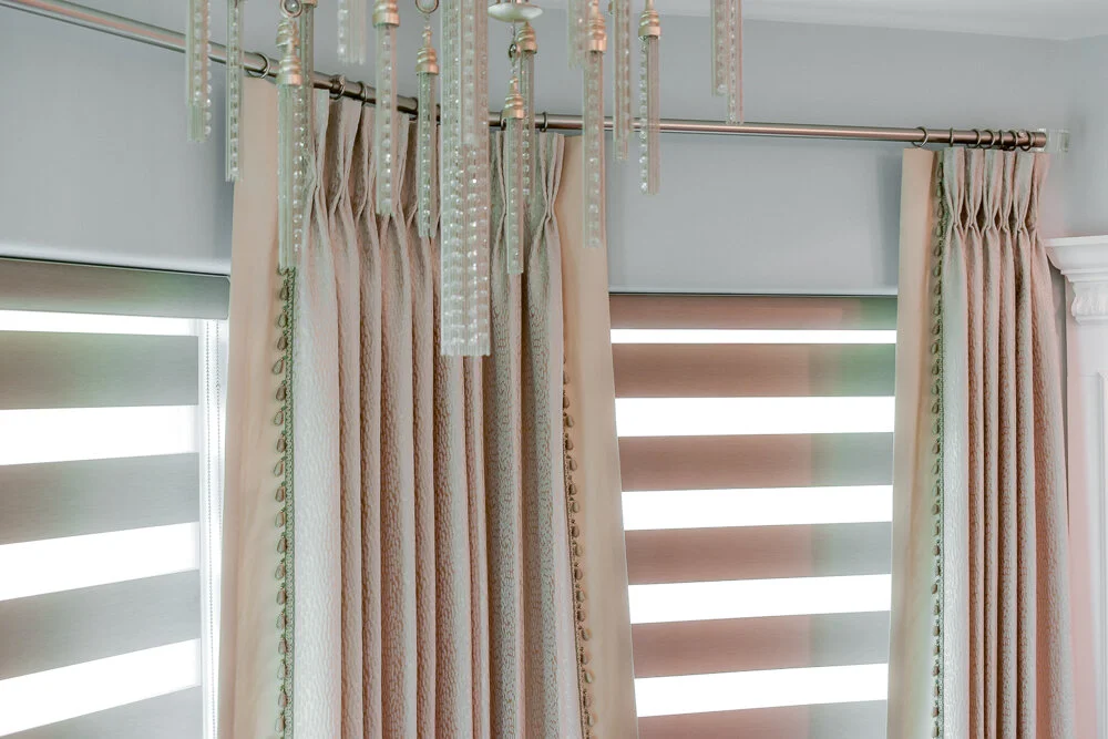 Custom Window Treatments, Draperies, and more in McAllen, Texas, Serving Luxury Homes in the Rio Grande Valley, quality services Well Designed Windows by Alejandra Canales Design Studio. Professional Drapery Workroom and Studio in McAllen, Texas.