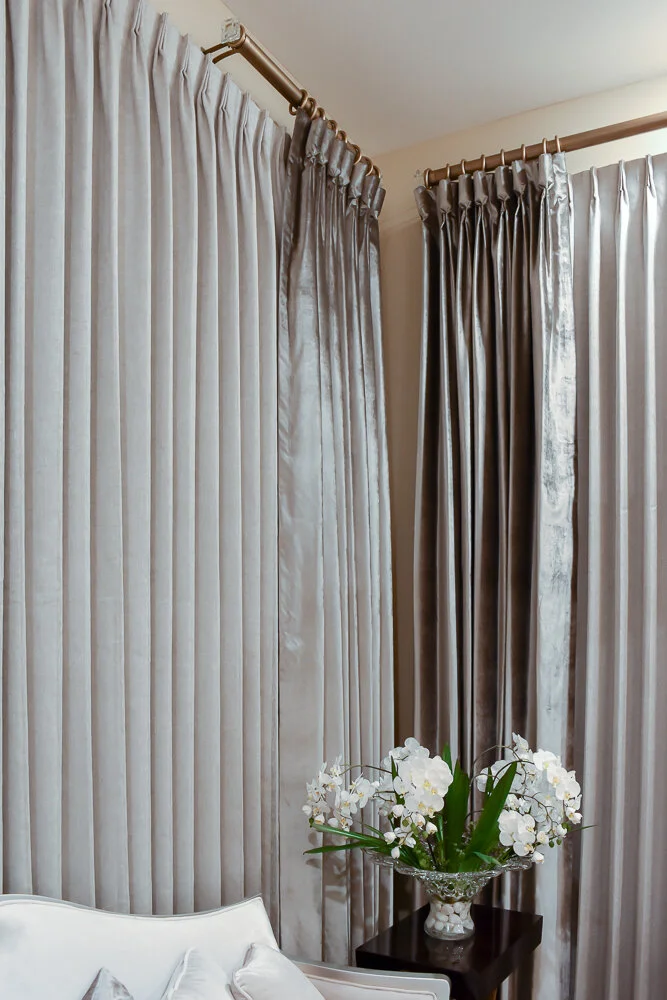 Custom Window Treatments, Draperies, and more in McAllen, Texas, Serving Luxury Homes in the Rio Grande Valley, quality services Well Designed Windows by Alejandra Canales Design Studio. Professional Drapery Workroom and Studio in McAllen, Texas.