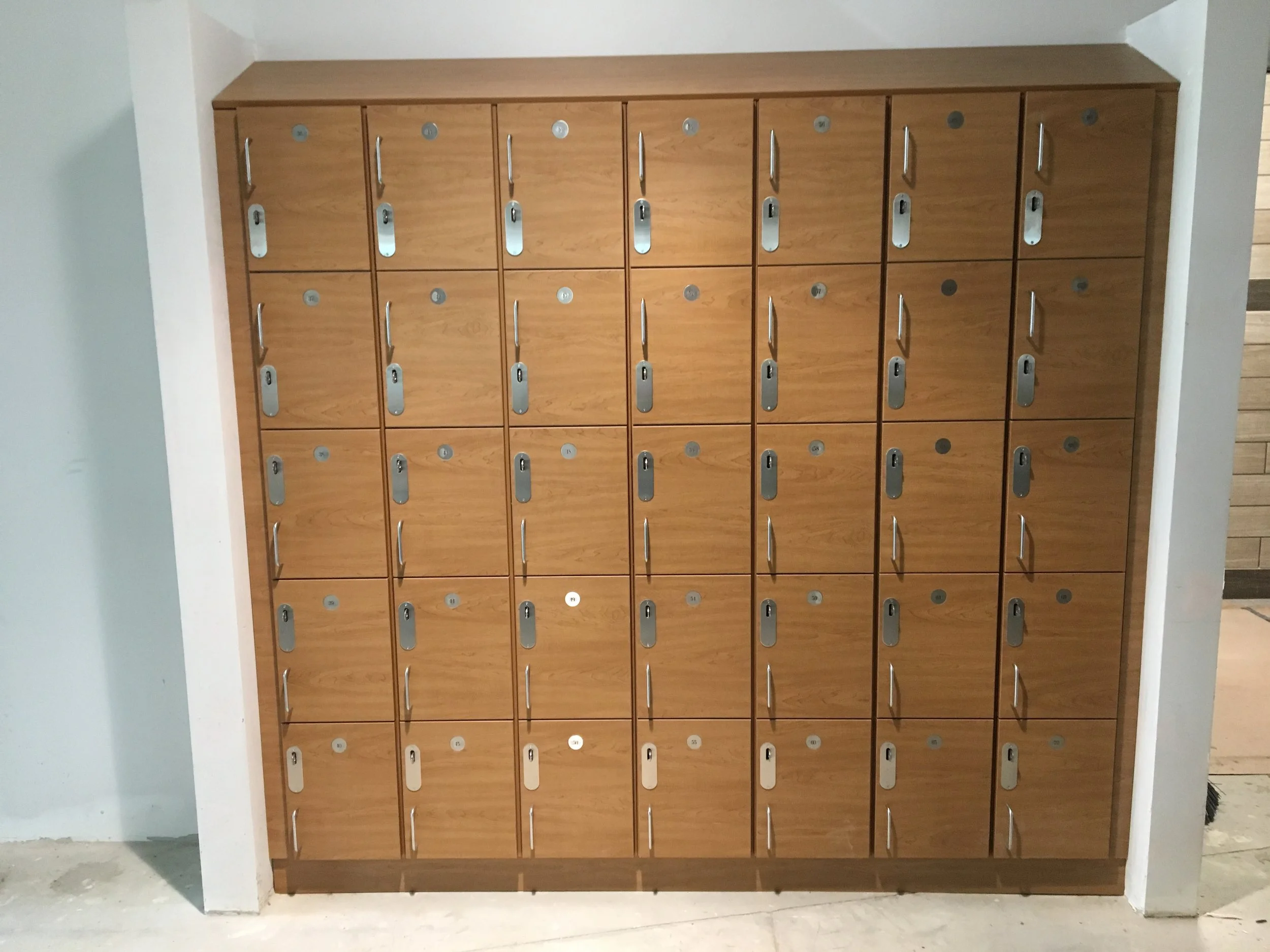 Wood Lockers