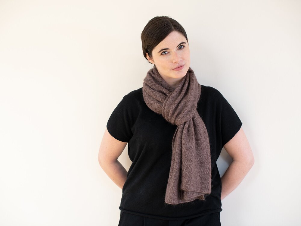 Seine Wrap by Julie Hoover featuring Catherine Lowe Yarns