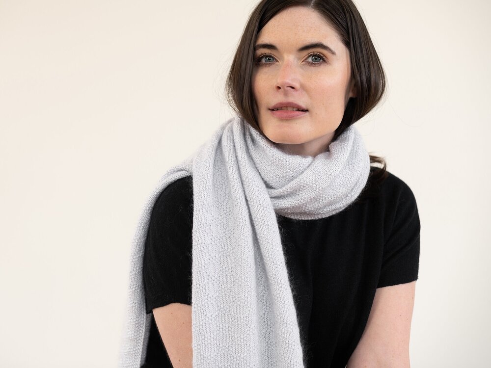 Seine Wrap by Julie Hoover featuring Catherine Lowe Yarns