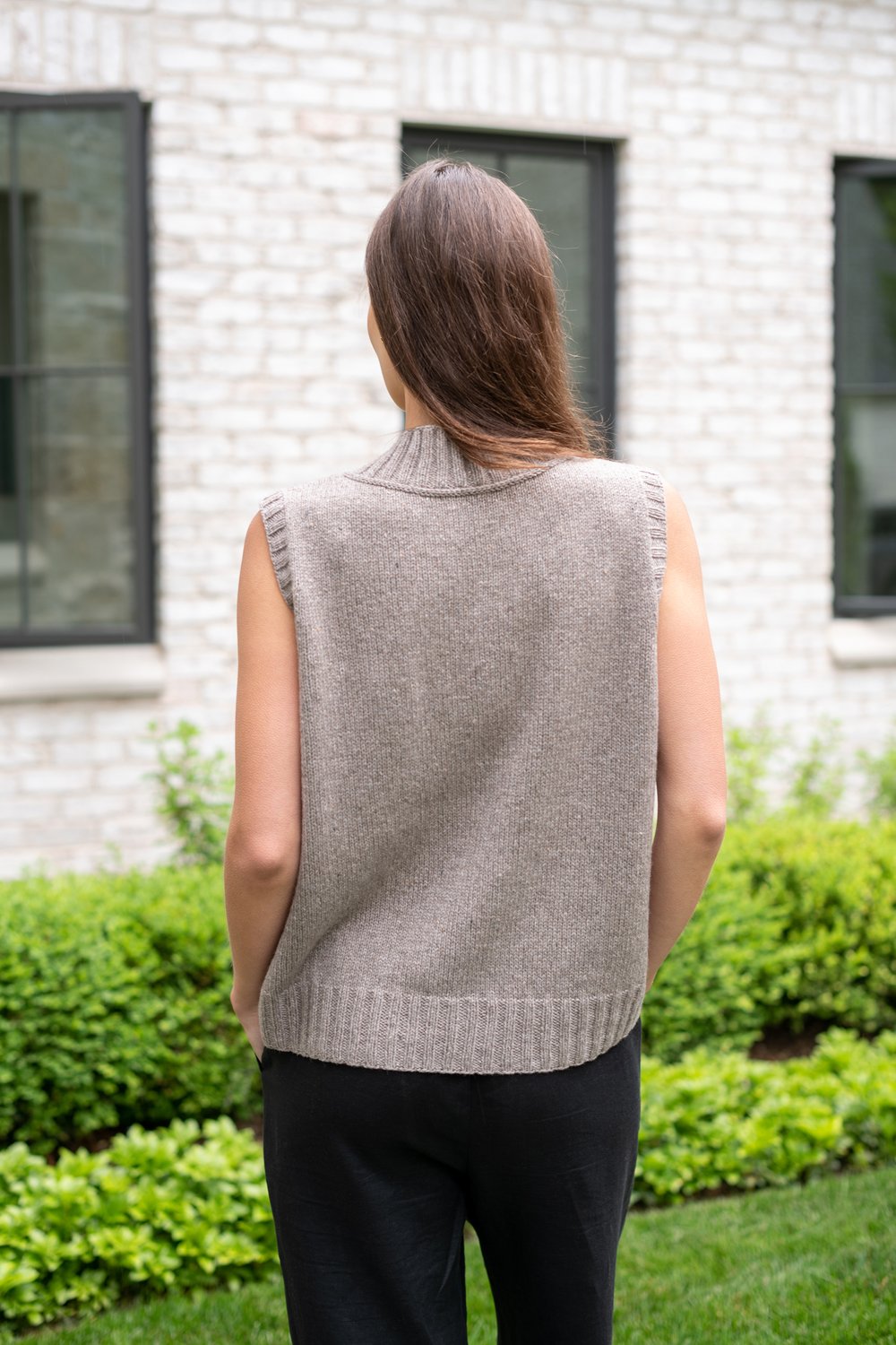 Melrose Vest by Julie project knitting Hoover kit — Julie Hoover
