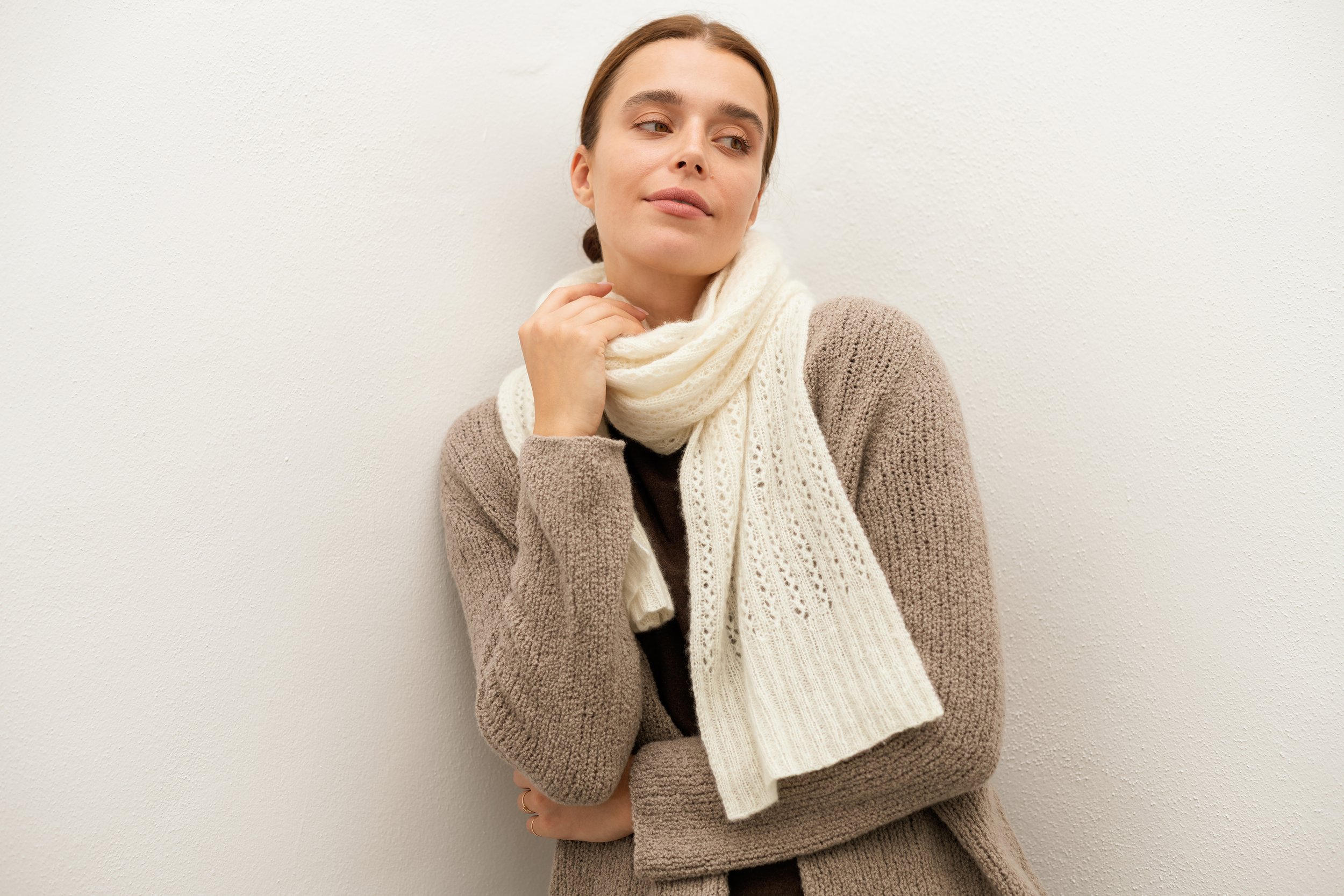 Sabine Cashmere & Silk Scarf by Julie Hoover