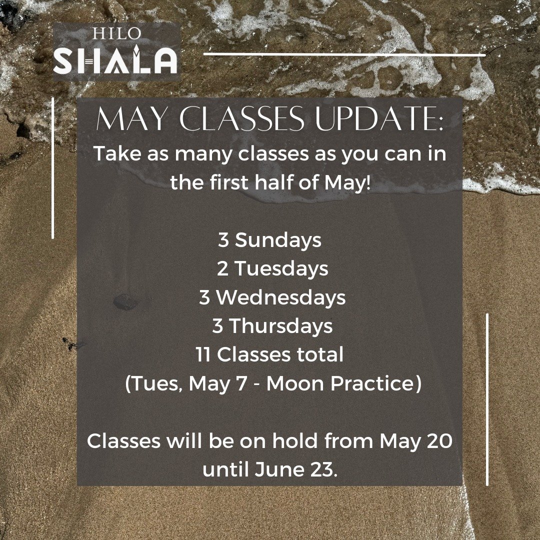 Colee travels at the end of May to Italy with Rhiannon, her singing mentor, and 28 international singers! 
Guaranteed morning mantra invocations shall be fueled by her experience when she returns! 

Classes will be on hold from May 20 until June 23.
