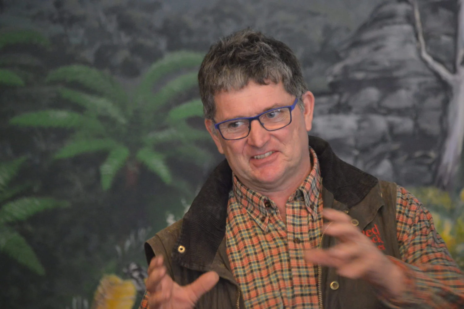 David Margetson speaking at the launch