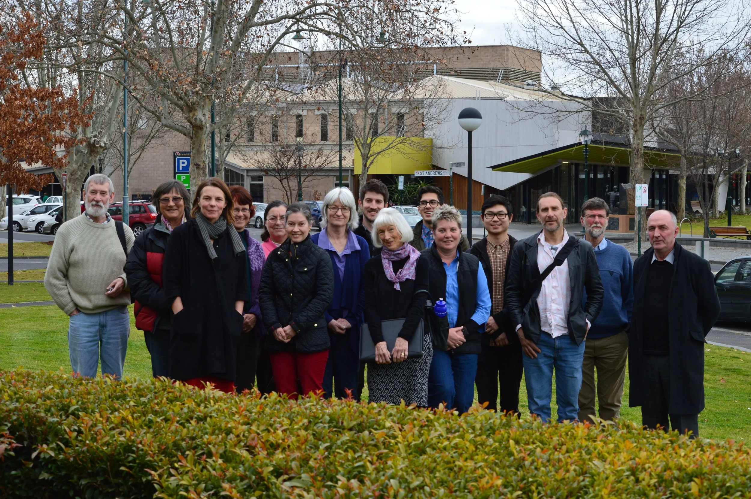 Participants at the CVB Inaugural General Meeting; From left, Michael Moore, Karen Alexander, Sophie Bickford, Ann McGregor, Irene Punton, Amanda Gauci, Helen Raddige, Anthony Gallaher, Judy Crocker, Omar Farwal, Sonia Sharkey , Jin Soon, Paul Foreman, Peter Mitchell, James Williams.