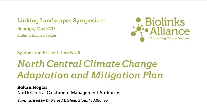 North Central Climate Change Adaptation and Mitigation Plan. Rohan Hogan