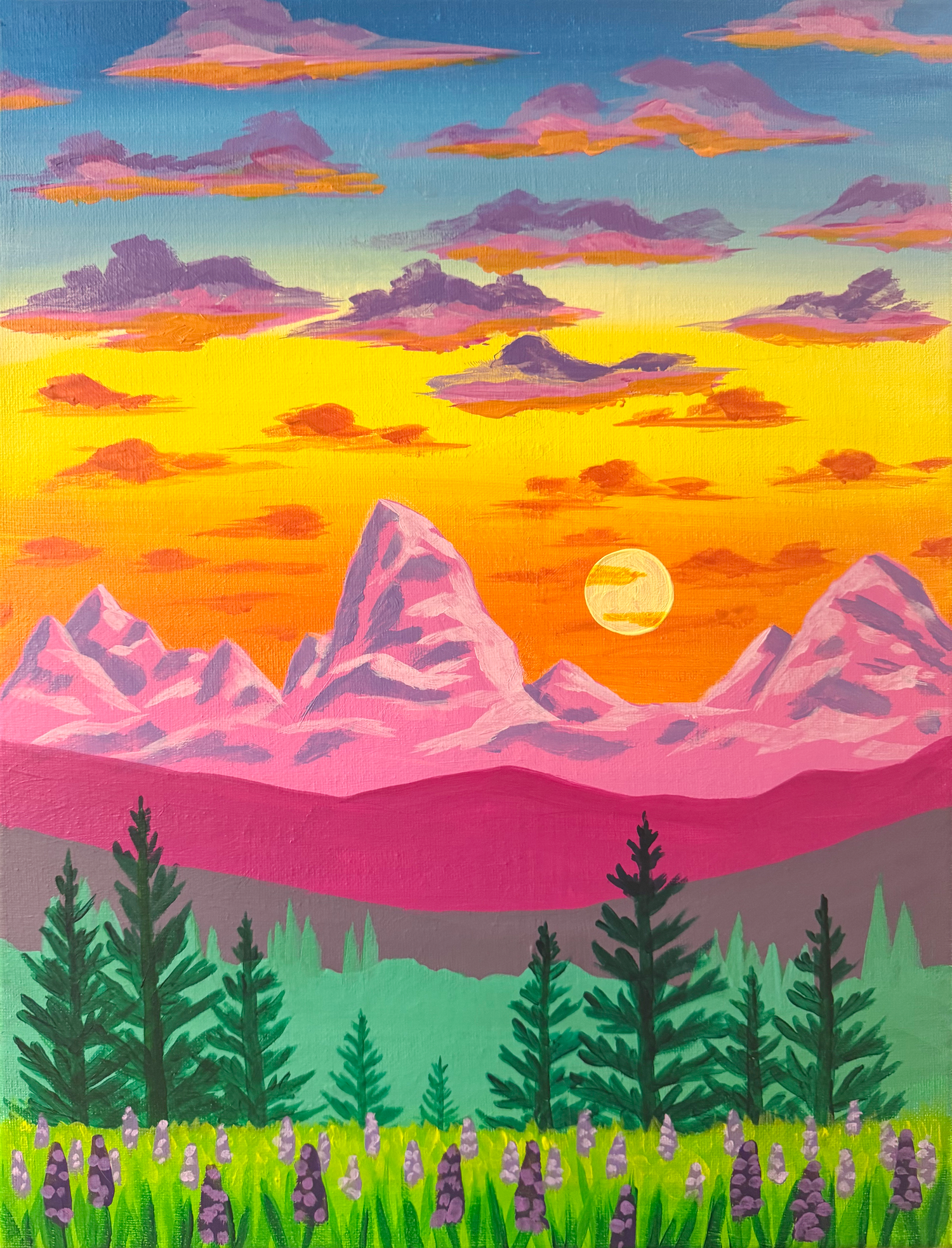 Frosty Gator Paint Night 3/24