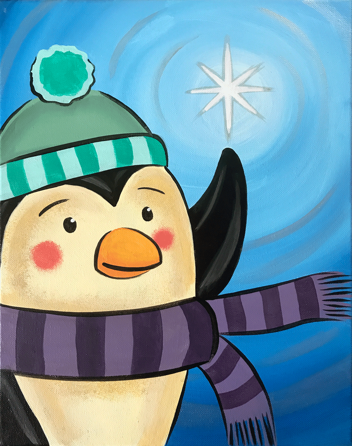 Wanderlust Paint and Drink 1/19