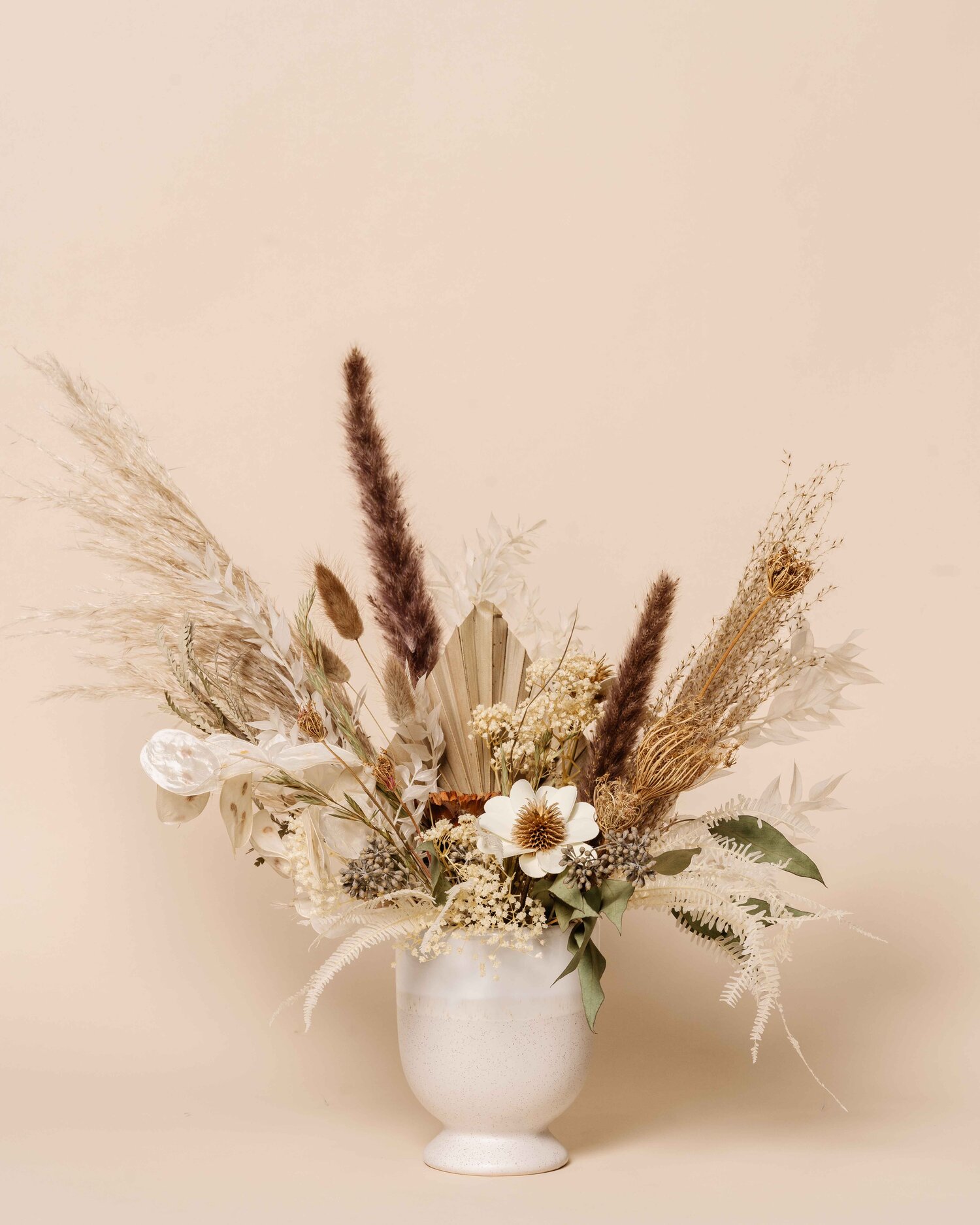 Natural Floral Arrangement, Dried Flowers Bouquet, Everlasting - Yahoo  Shopping