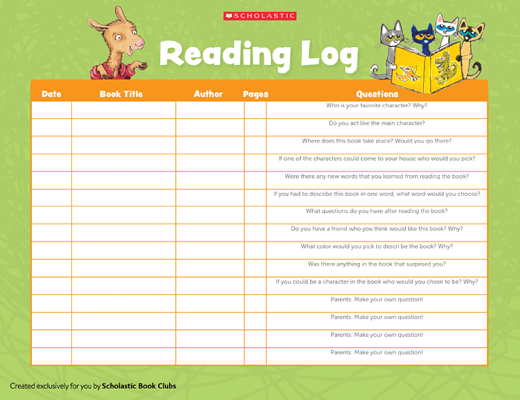 Reading Log