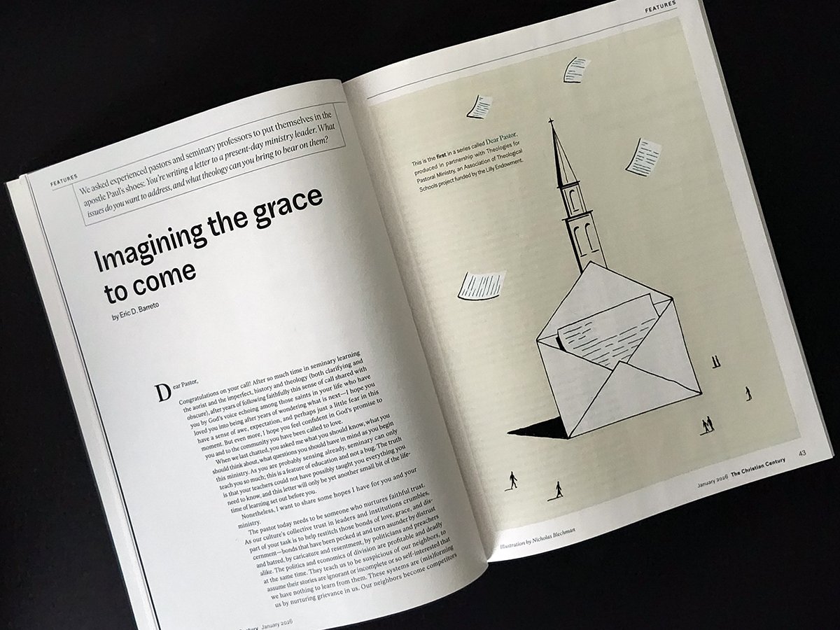  Illustration by Nicholas Blechman 