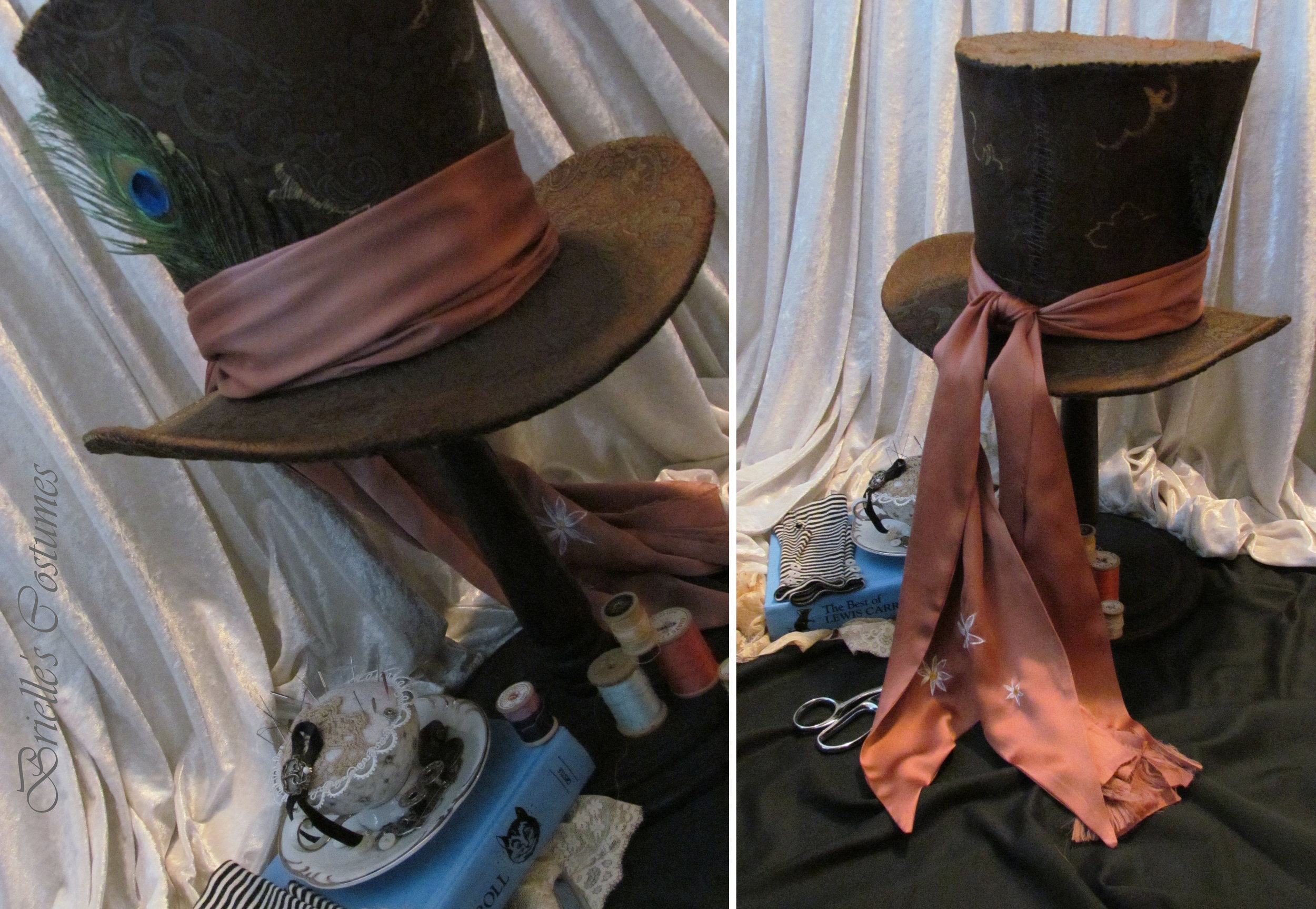 Alice in Wonderland Movie Cosplay Hand Crafted Leather Mad 