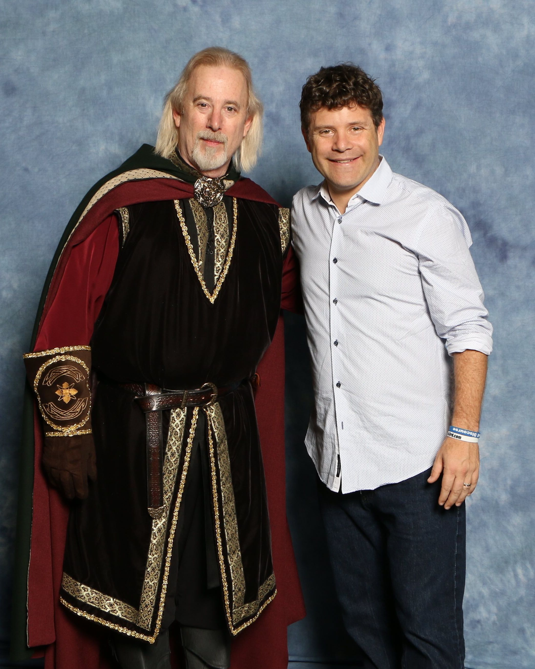 Jack (Theoden) and Sean Astin.JPG