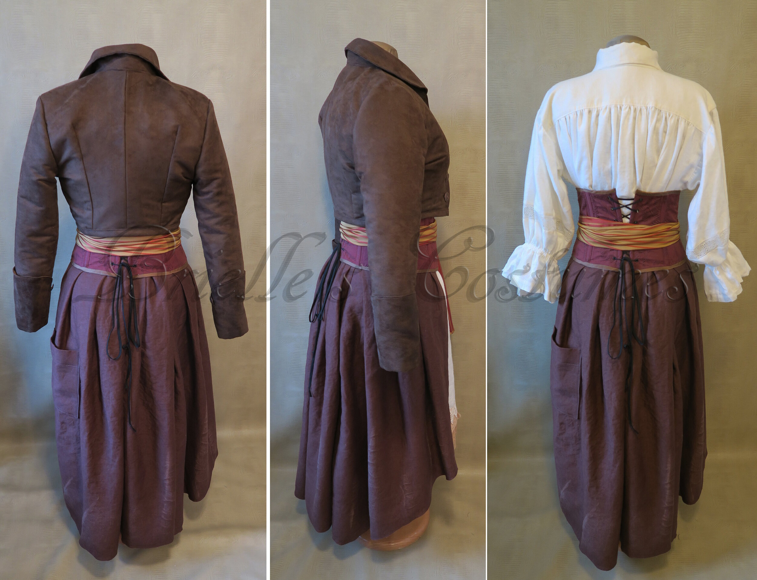 female pirate blouse