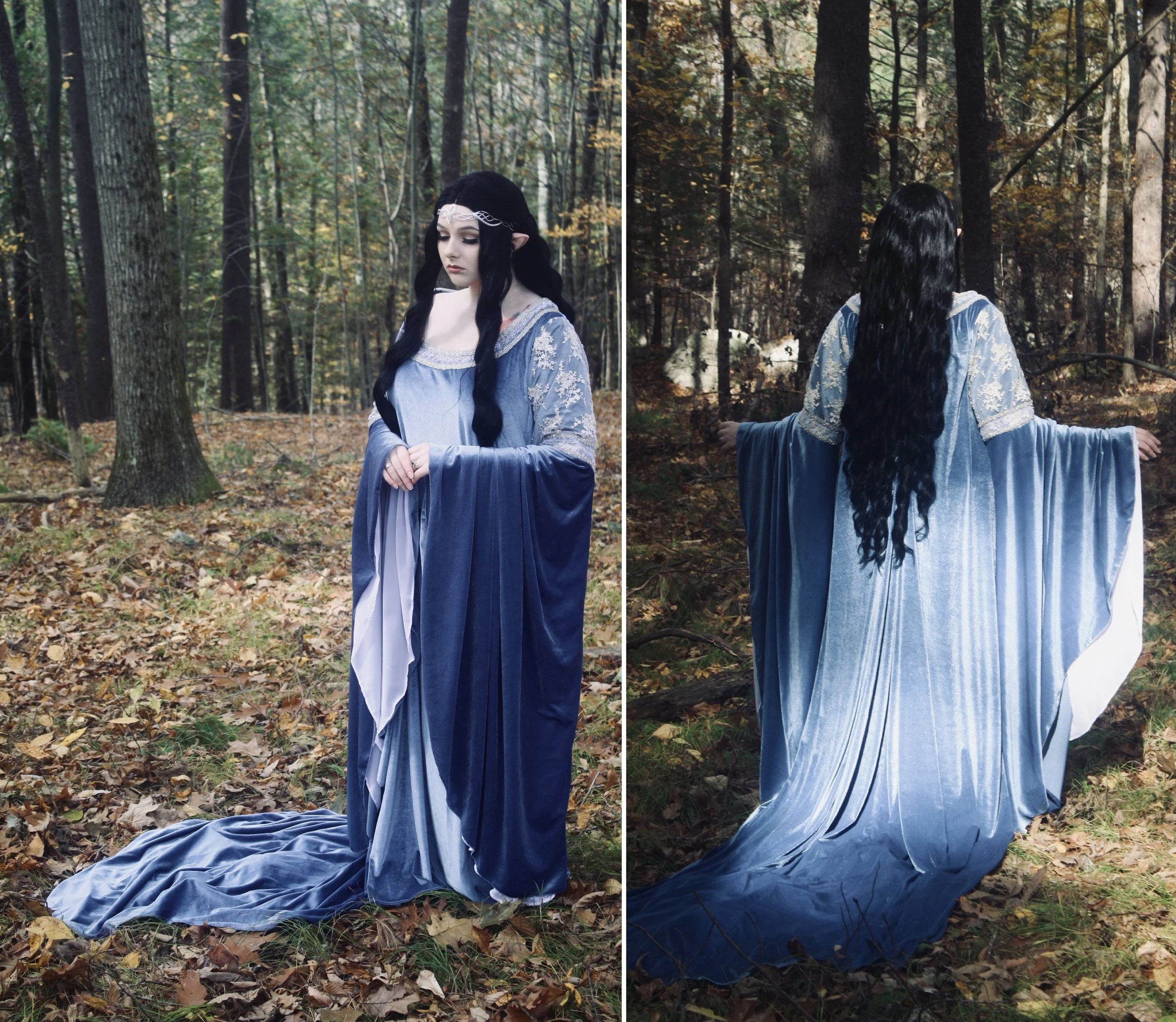 Medieval Woodland Elf Dress Woodland Elf Dress Elf Lotr Costume