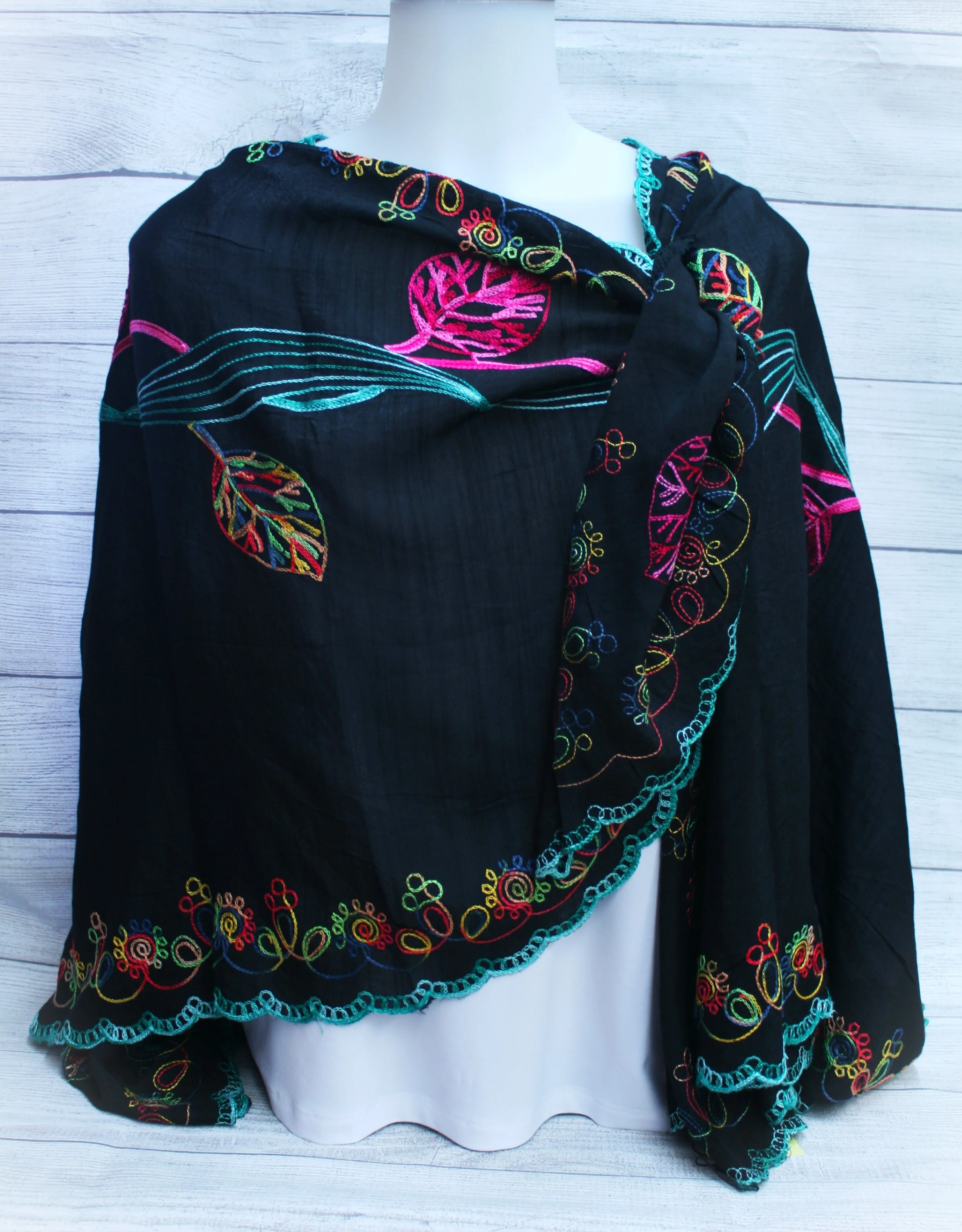 Rapti Cotton Shawl #6 - $45.00