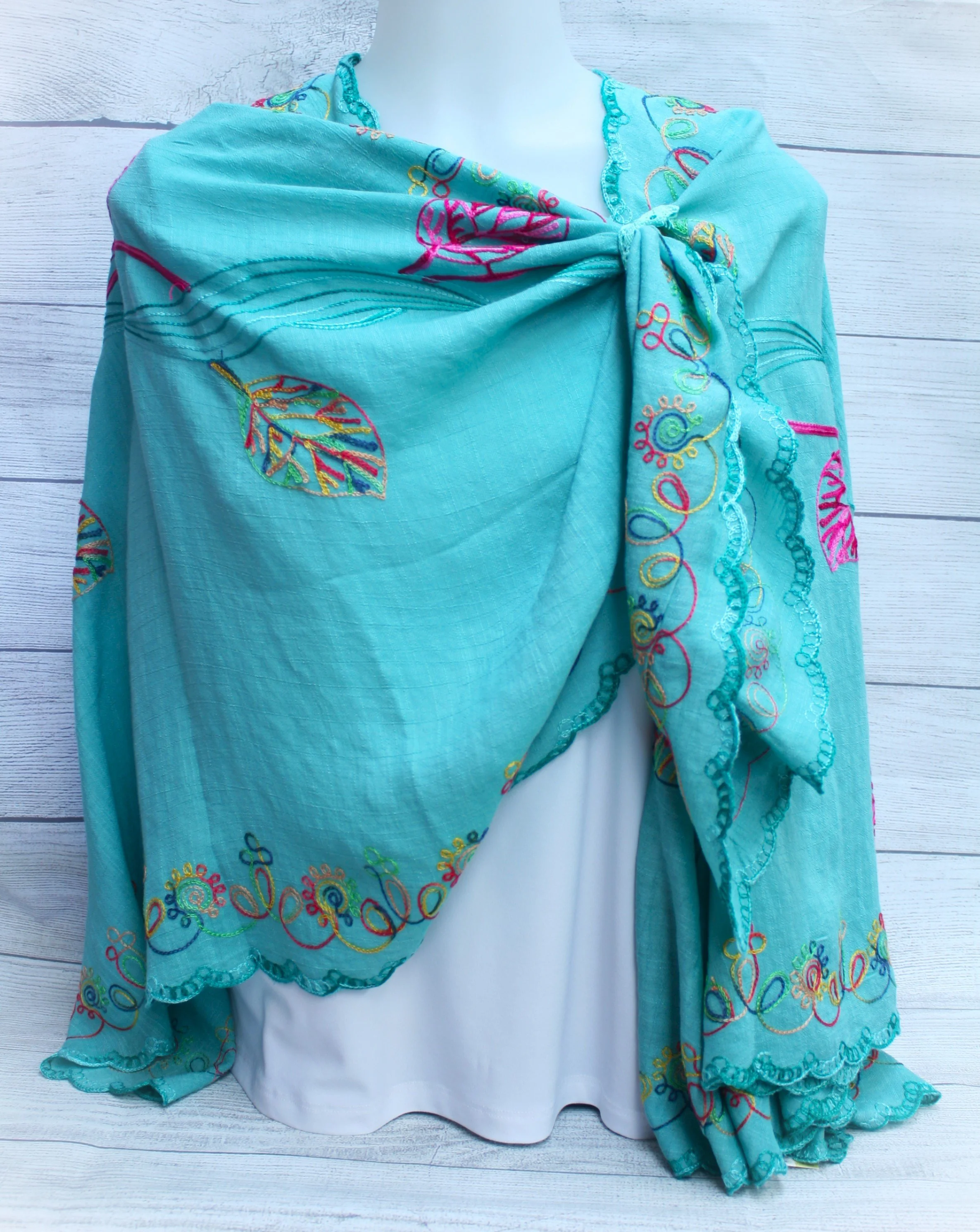 Rapti Cotton Shawl #5 - $45.00