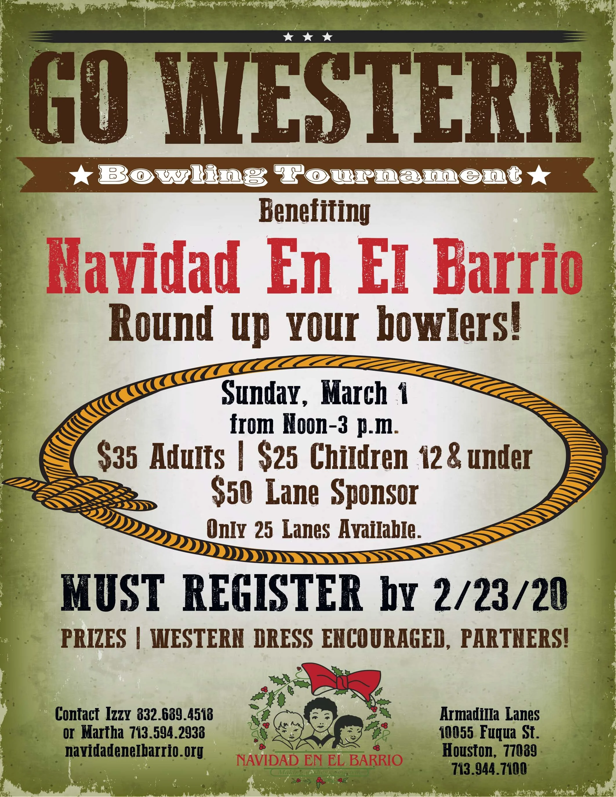 Go Western - *Bowling Tournament*