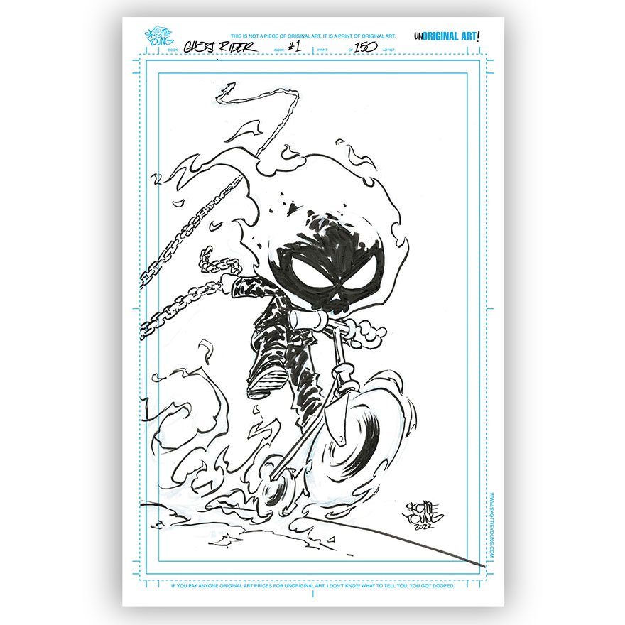 Ghost Rider Art Print