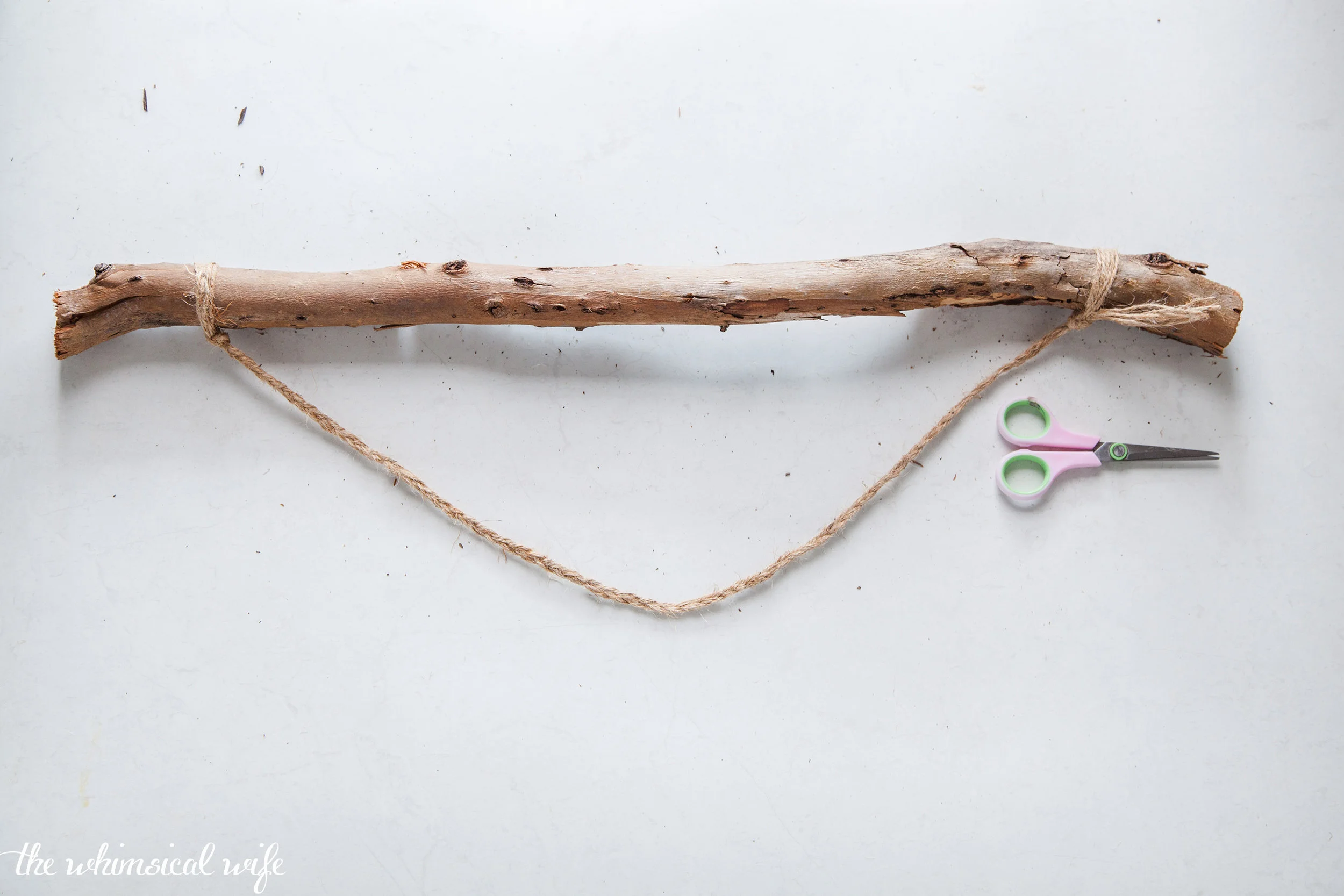 DIY Boho Christmas Tree Wall Hanging