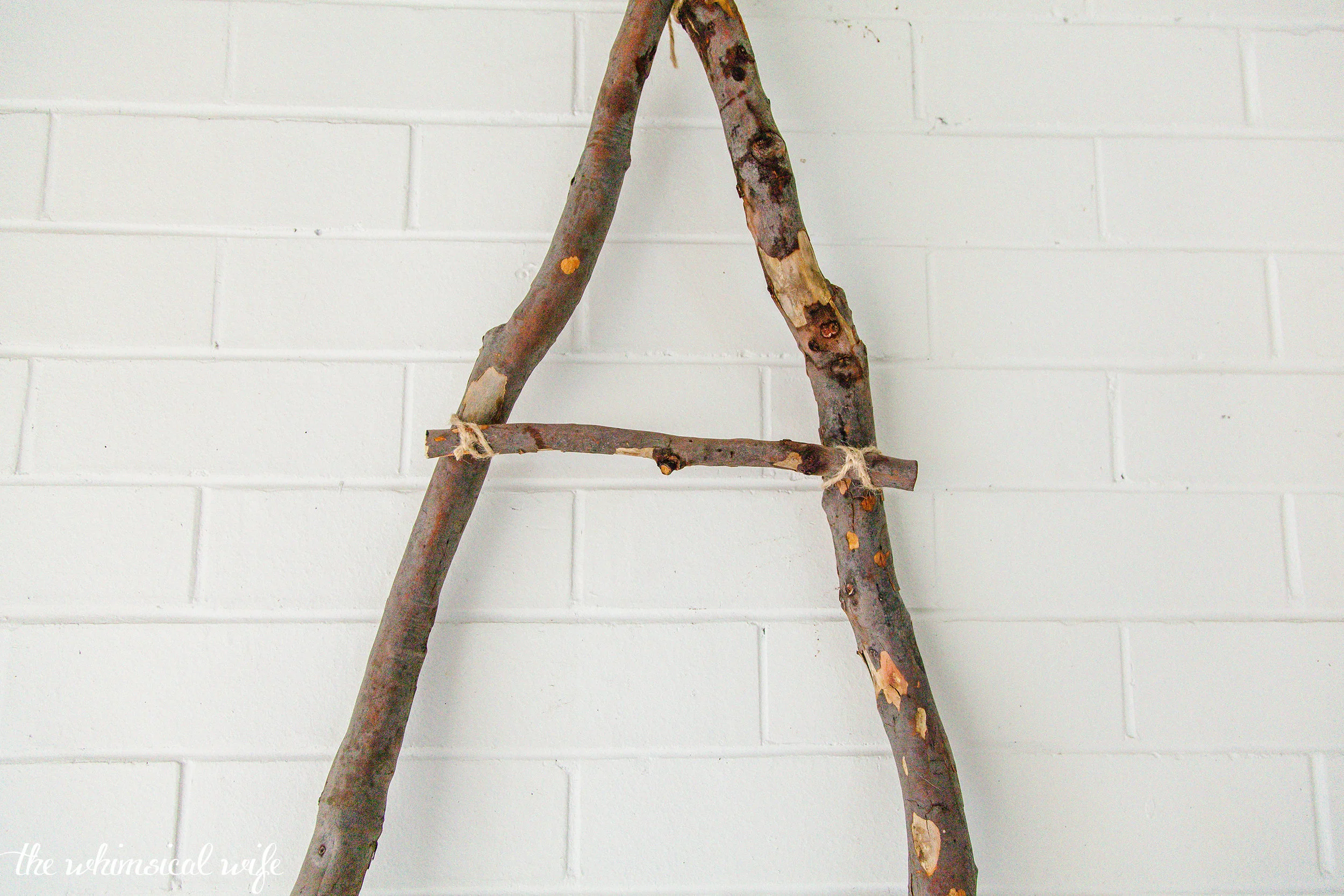 Rustic Scandinavian Ladder Christmas Tree