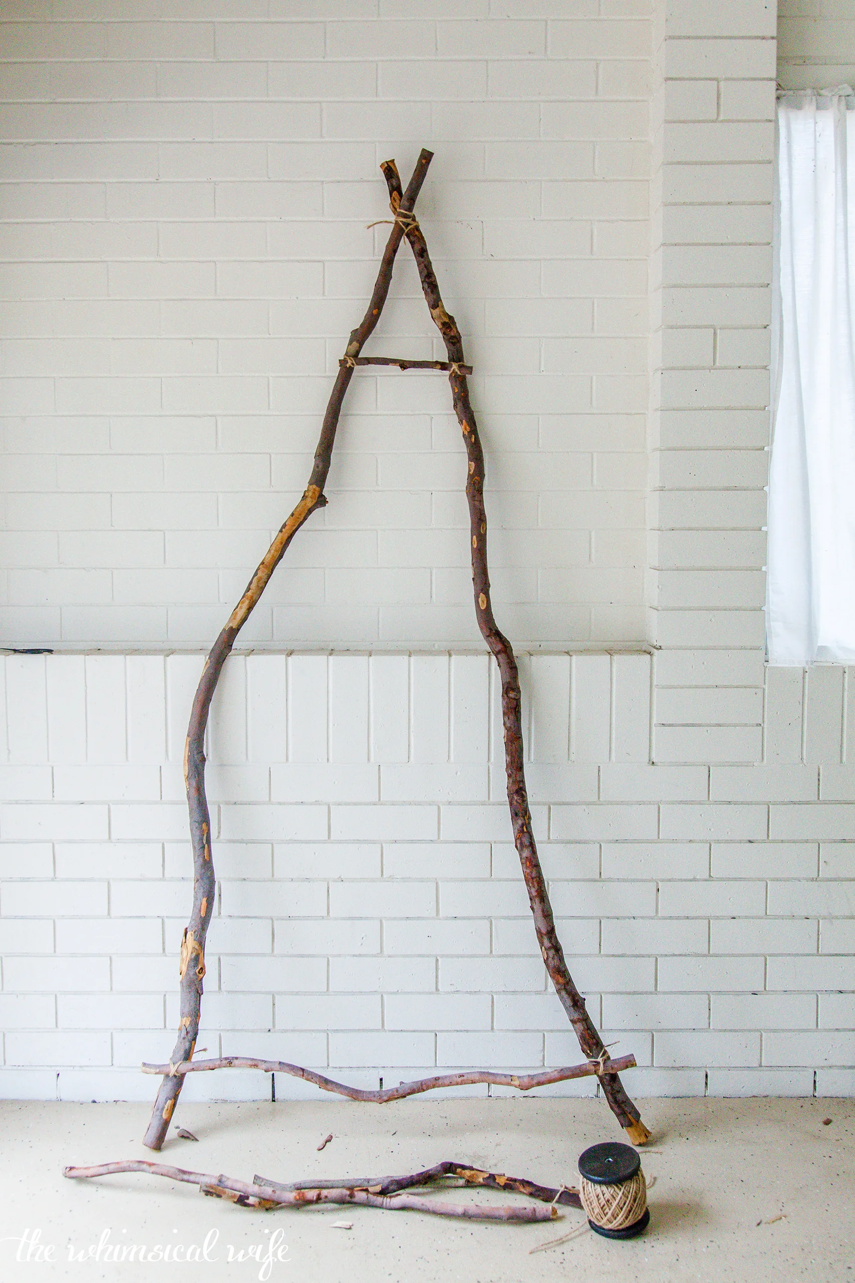 Rustic Scandinavian Ladder Christmas Tree