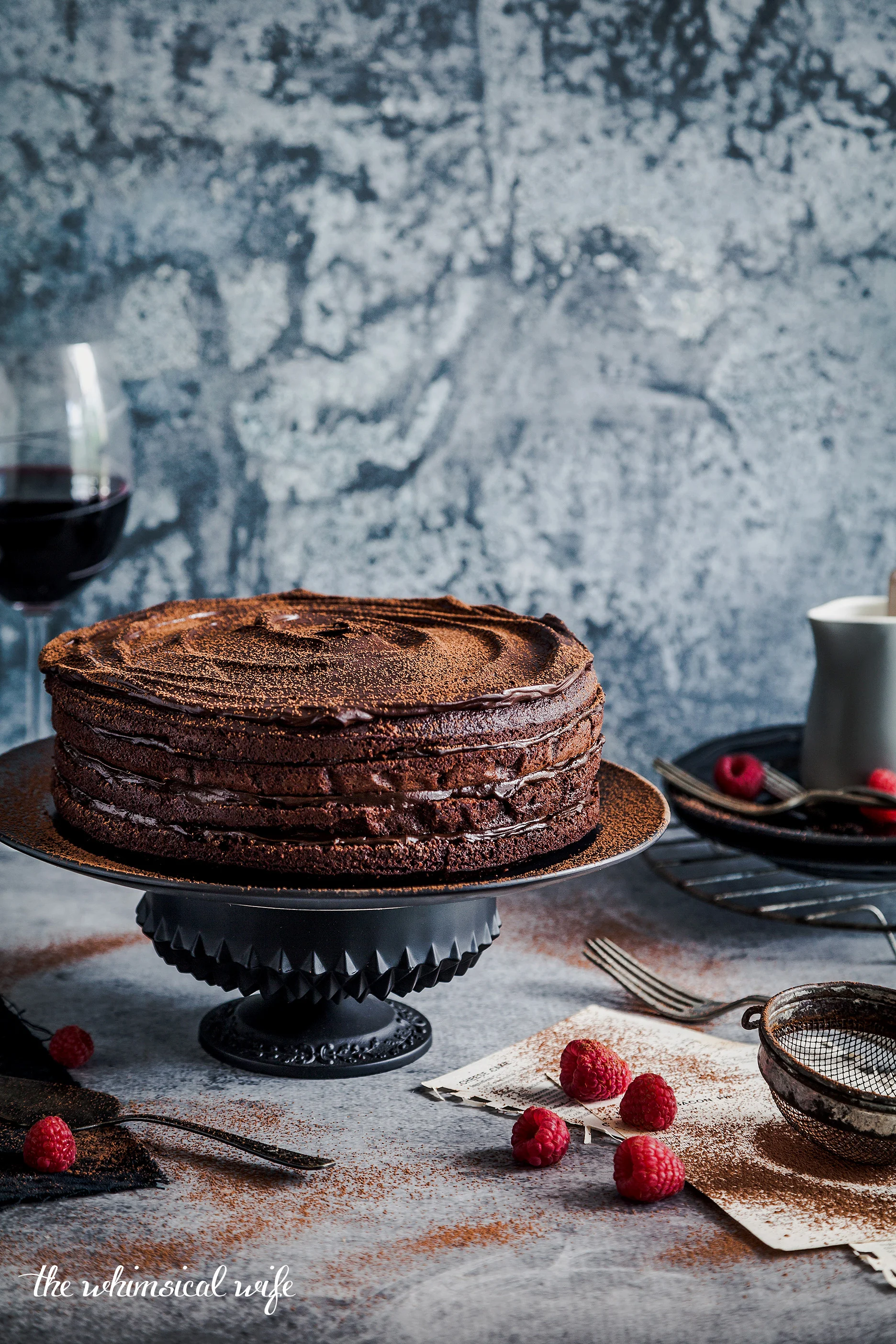 30 Cakes In 30 Days: 1. Dark Chocolate Espresso Mudcake {GF, DF}