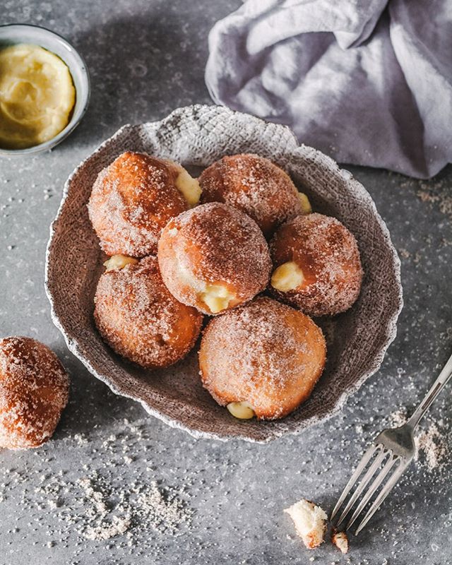 The kids and I embarked on a baking adventure this week after I got totally inspired to bake some epic donuts from @ottolenghi  and @helen_goh_bakes SWEET cookbook. I read it while I was away camping and my fingers were itching to cook some of the re
