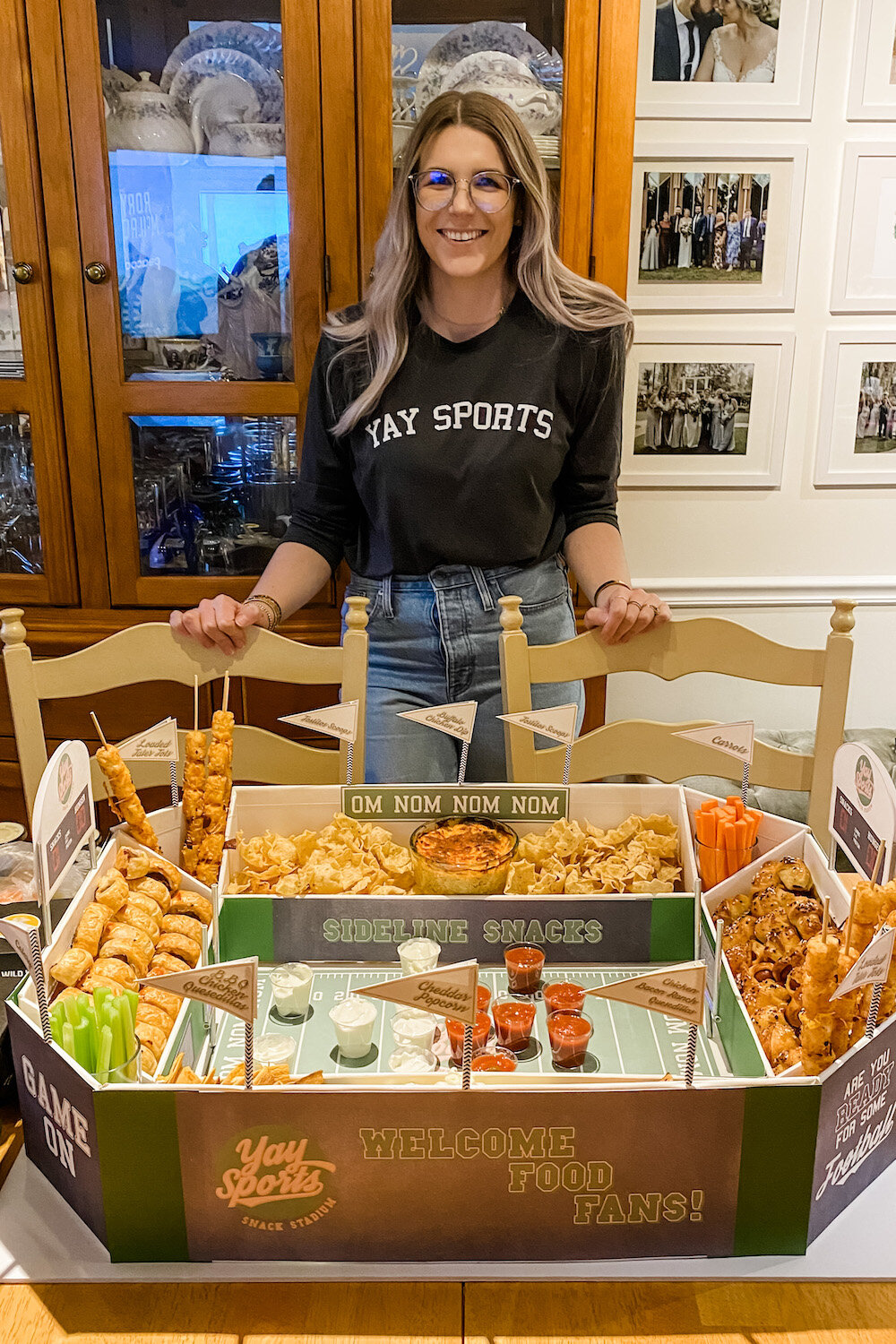 How to Make an Epic Football Snack Stadium — Chelsea Made It