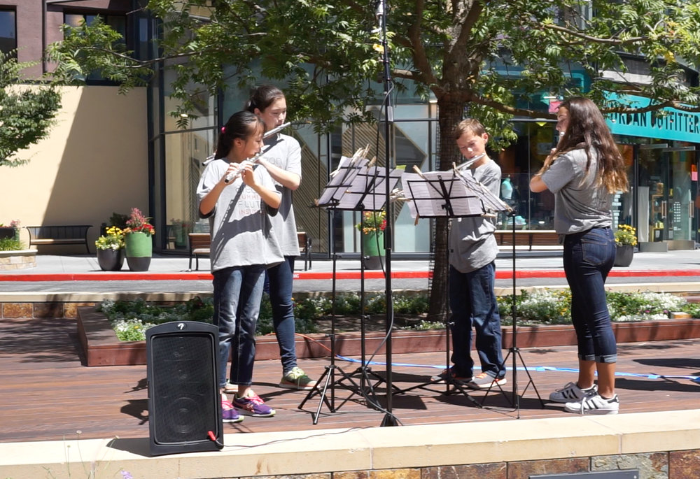 performing at the final concert