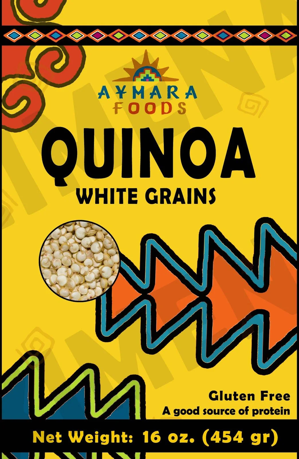 Empaque de Quinua Logotipo y empaque
