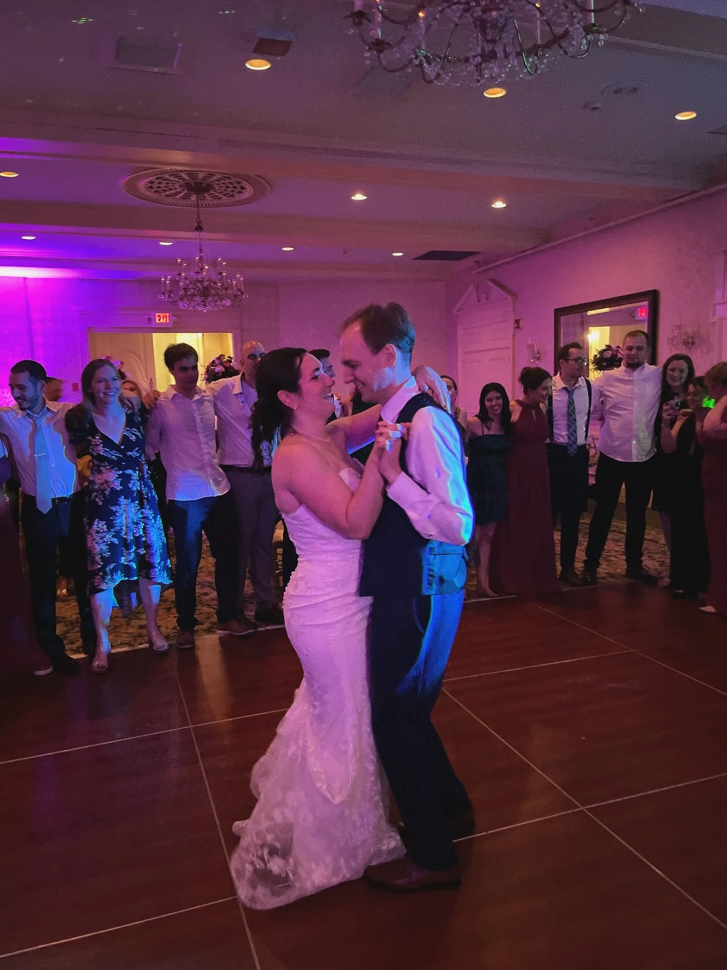 Had an incredible time celebrating Chris &amp; Kristen at their wonderful wedding. Two of the most selfless, kind people you will ever meet (literally). To my complete surprise as they began their first dance, one of my songs started playing. I was b