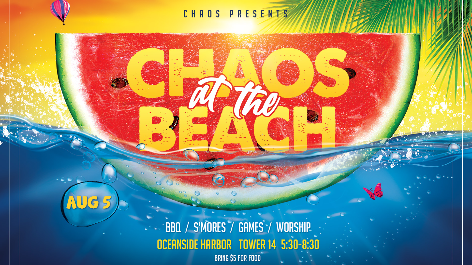 Chaos at the Beach