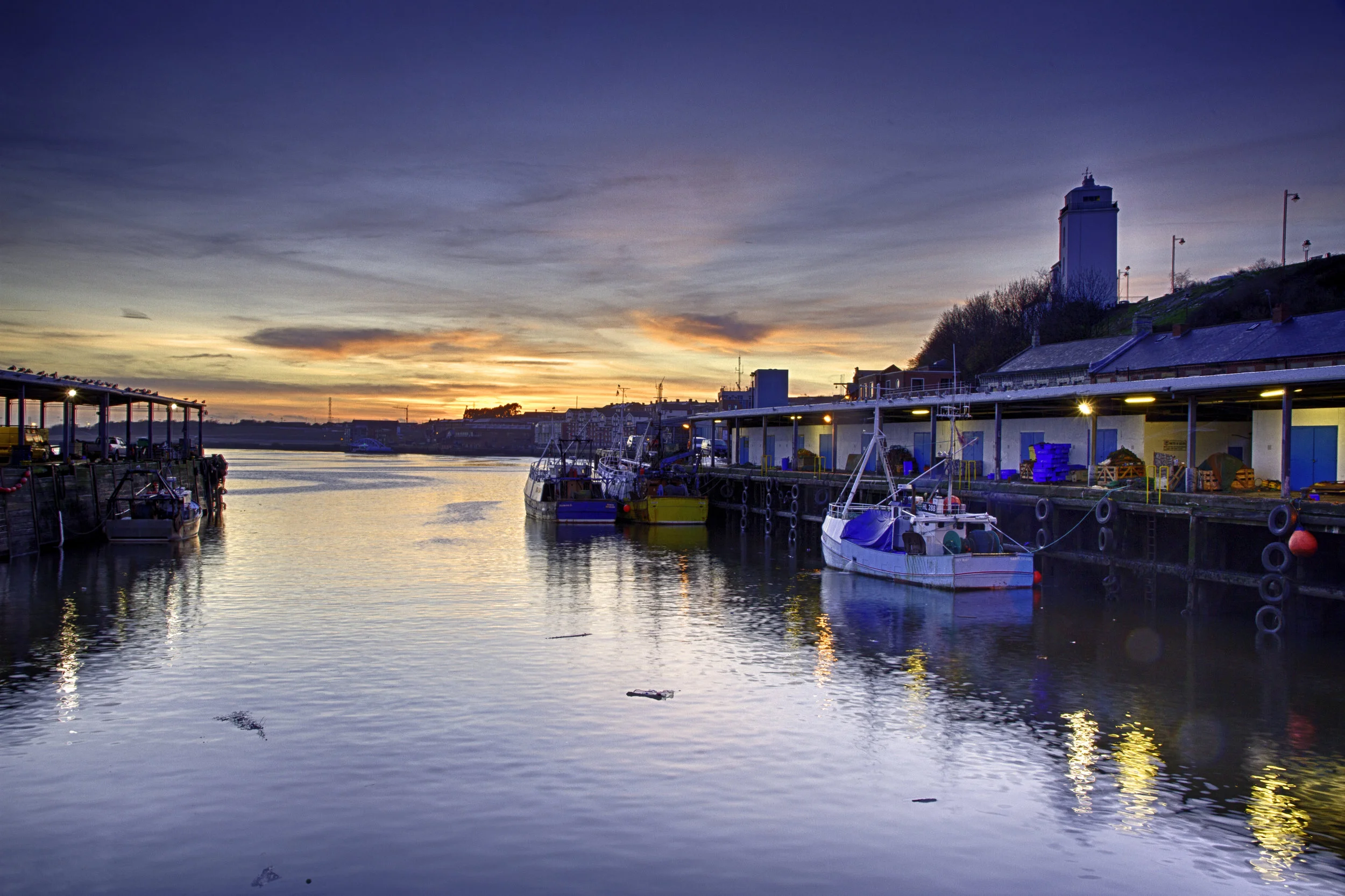 LTY285 - After the Sunset, North Shields Fish Quay.jpg