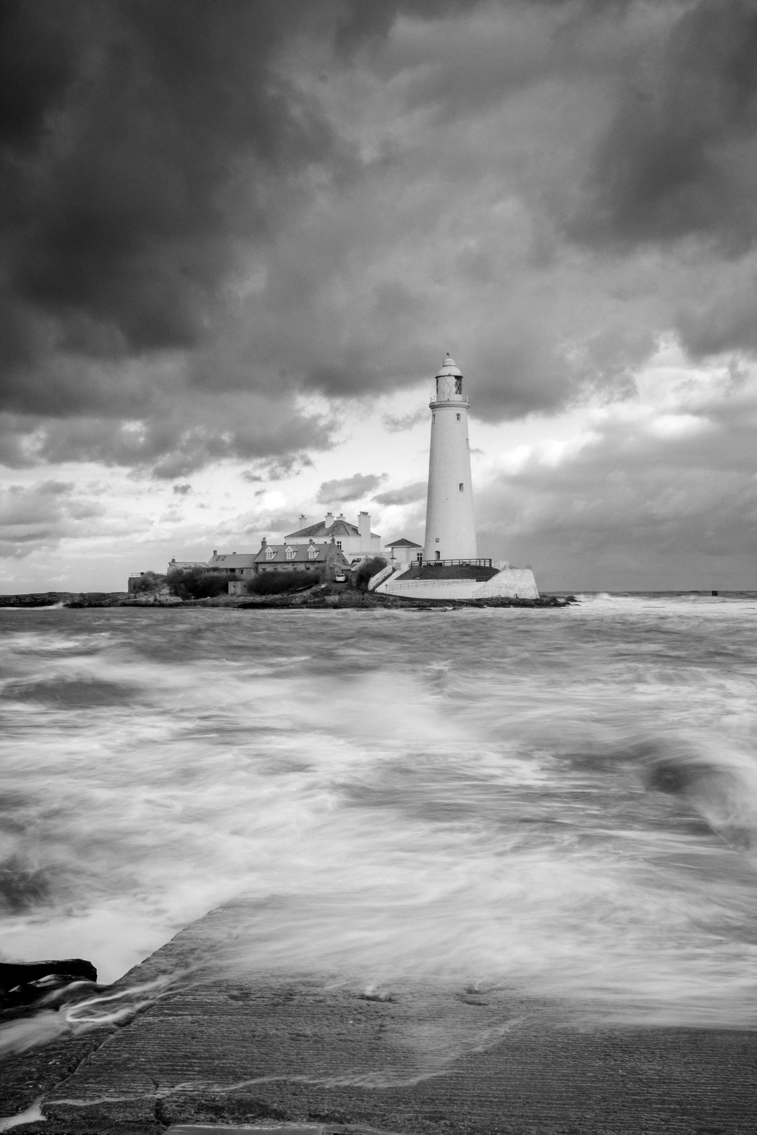 LTY294 - Patterns in the Sea, St Marys Lighthouse.jpg