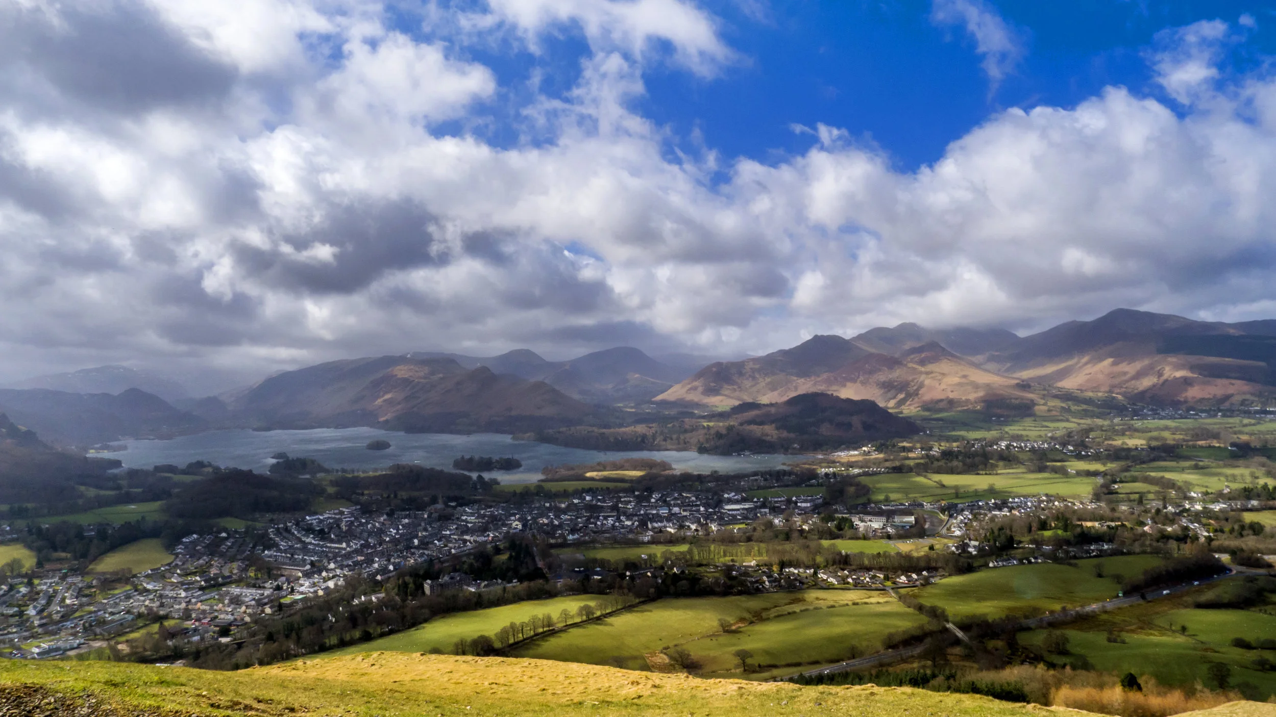 LD070 - Derwentwater and Keswick from Latrigg